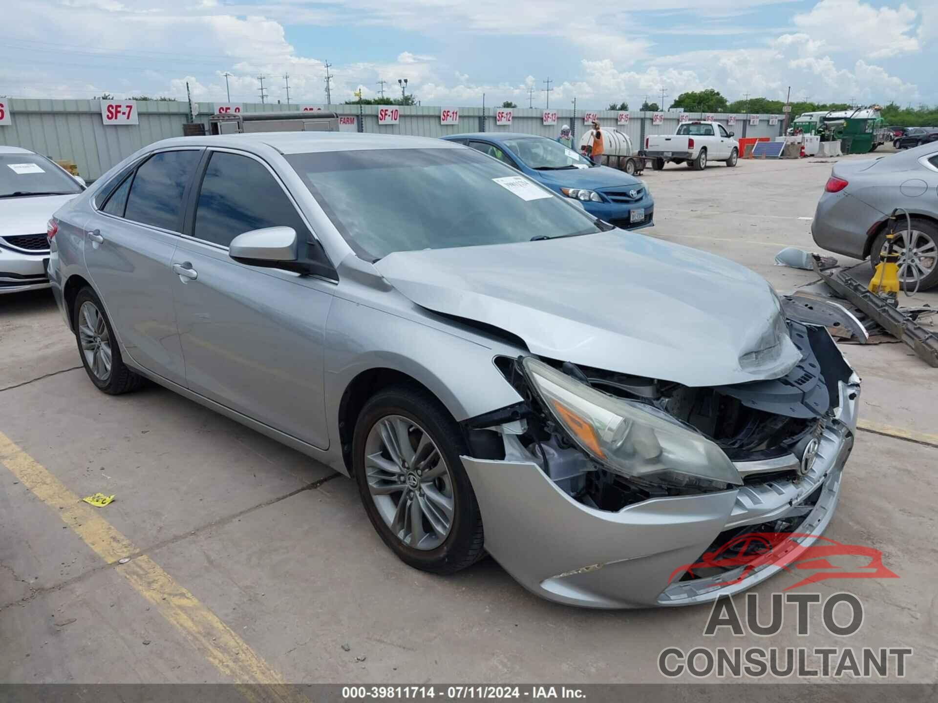 TOYOTA CAMRY 2016 - 4T1BF1FK2GU166881