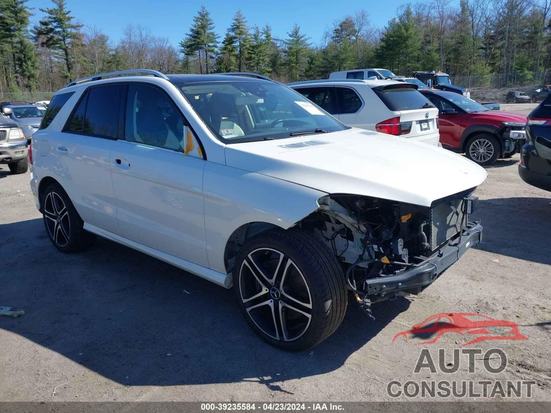 MERCEDES-BENZ AMG GLE 43 2019 - 4JGDA6EB9KB187642
