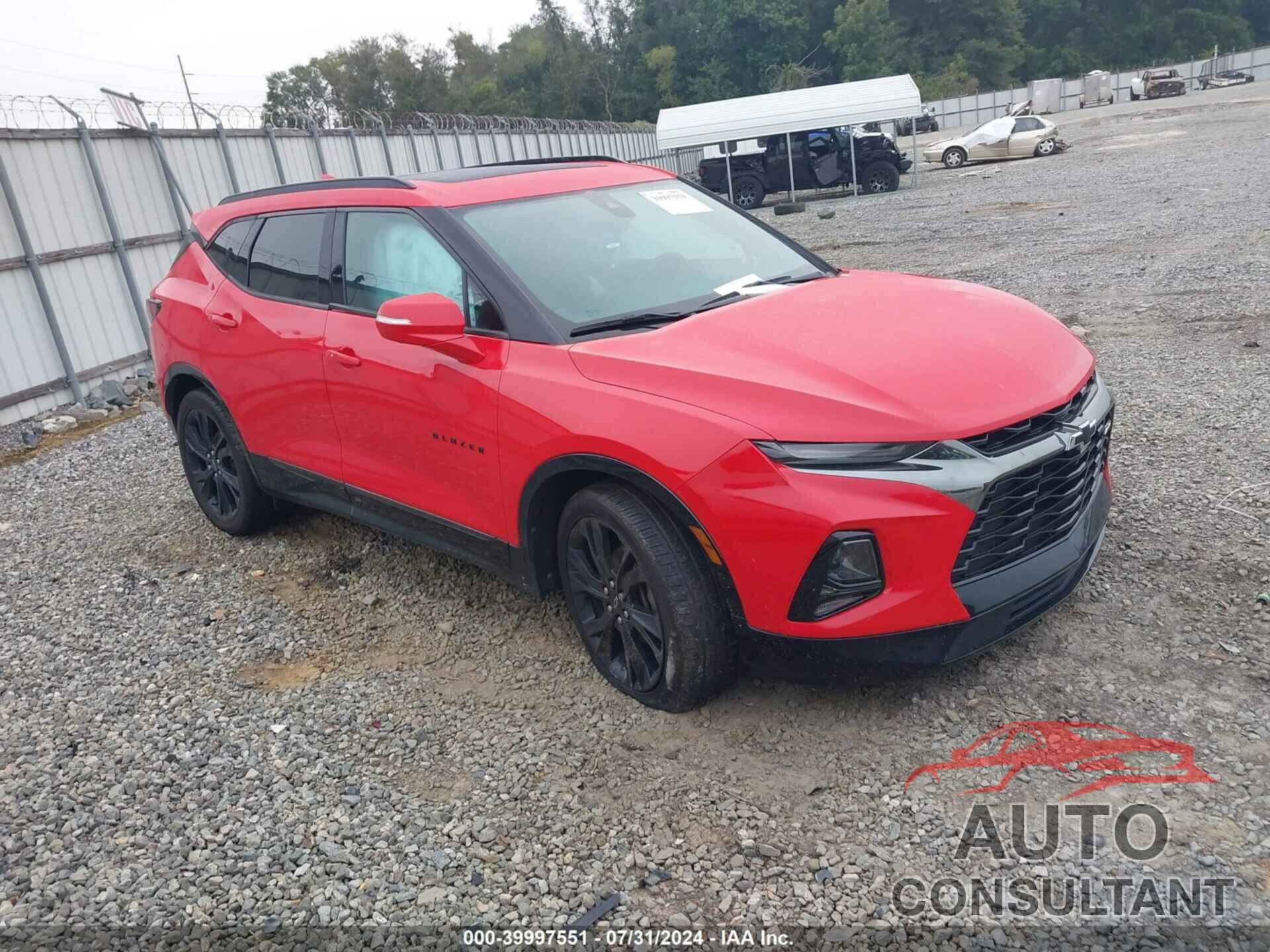 CHEVROLET BLAZER 2020 - 3GNKBKRS5LS618079