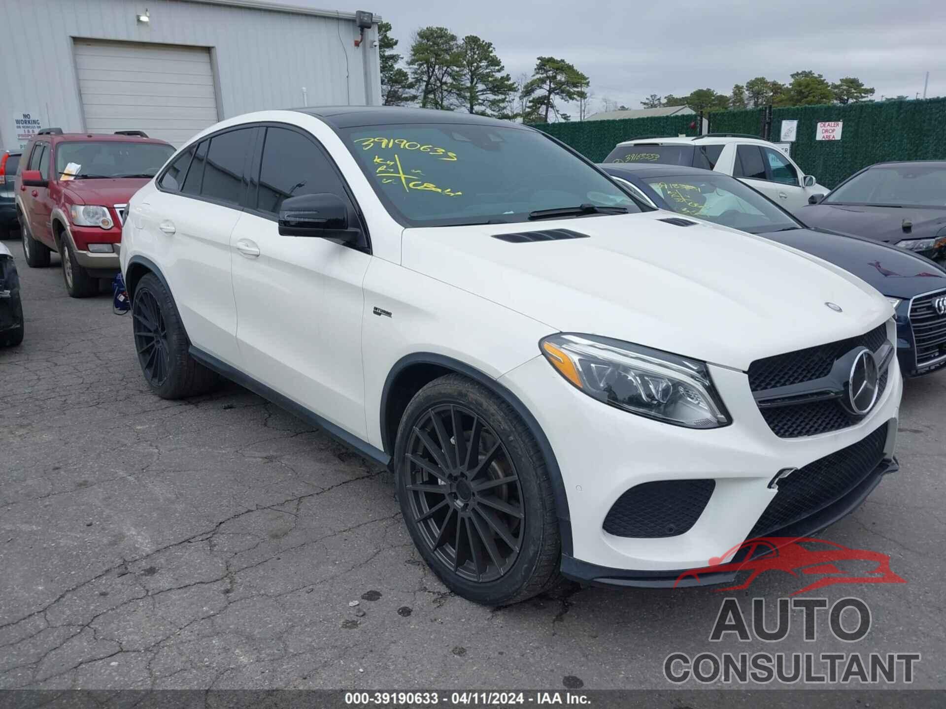 MERCEDES-BENZ AMG GLE 43 COUPE 2017 - 4JGED6EB9HA067186