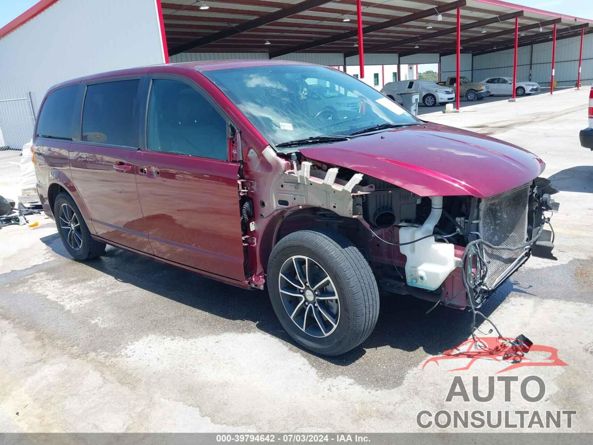 DODGE GRAND CARAVAN 2018 - 2C4RDGEG2JR196217