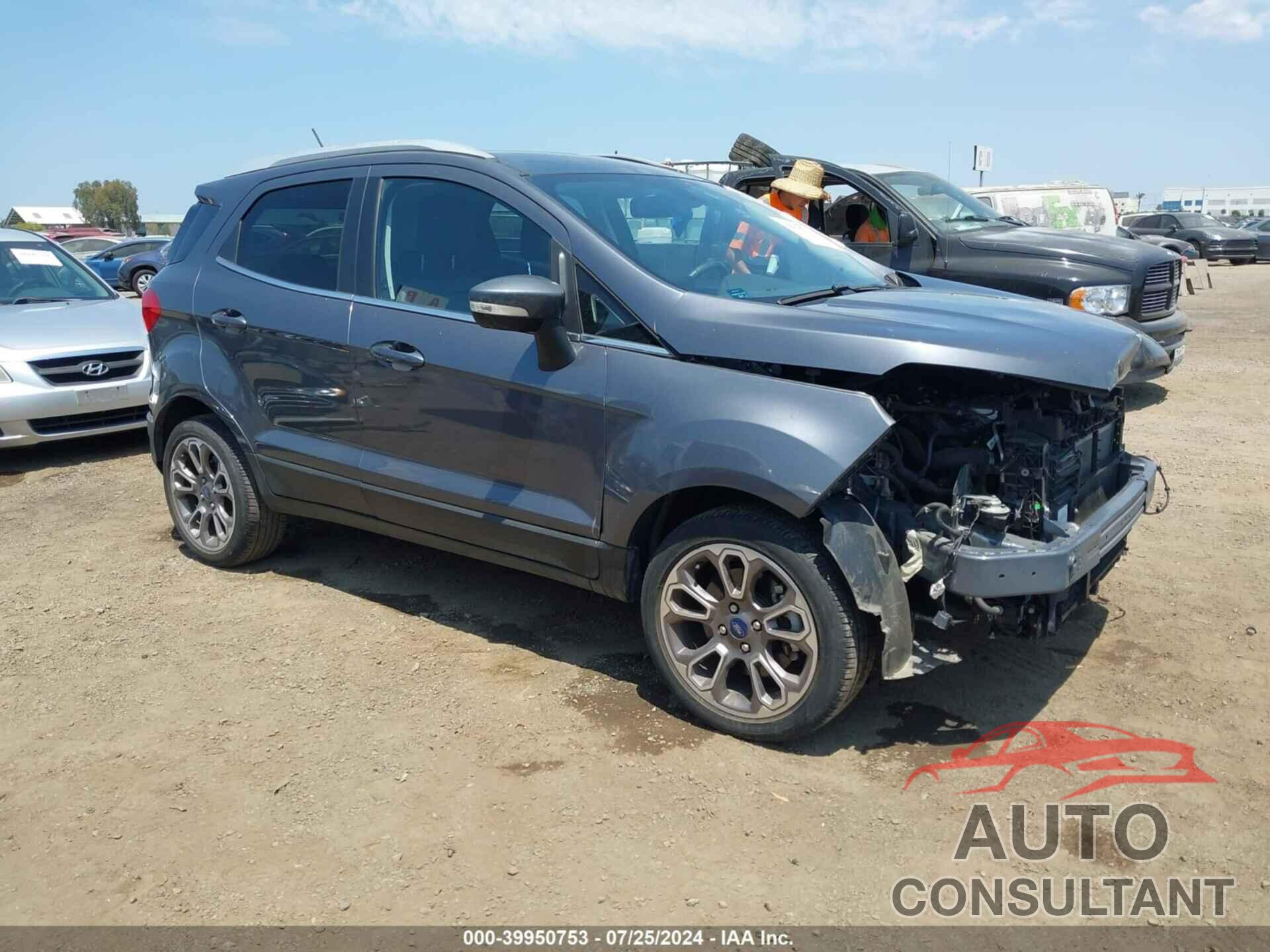 FORD ECOSPORT 2020 - MAJ3S2KE2LC382732