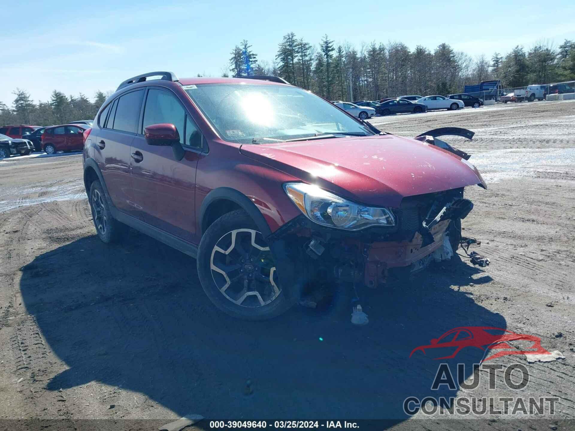 SUBARU CROSSTREK 2016 - JF2GPABCXG9283814