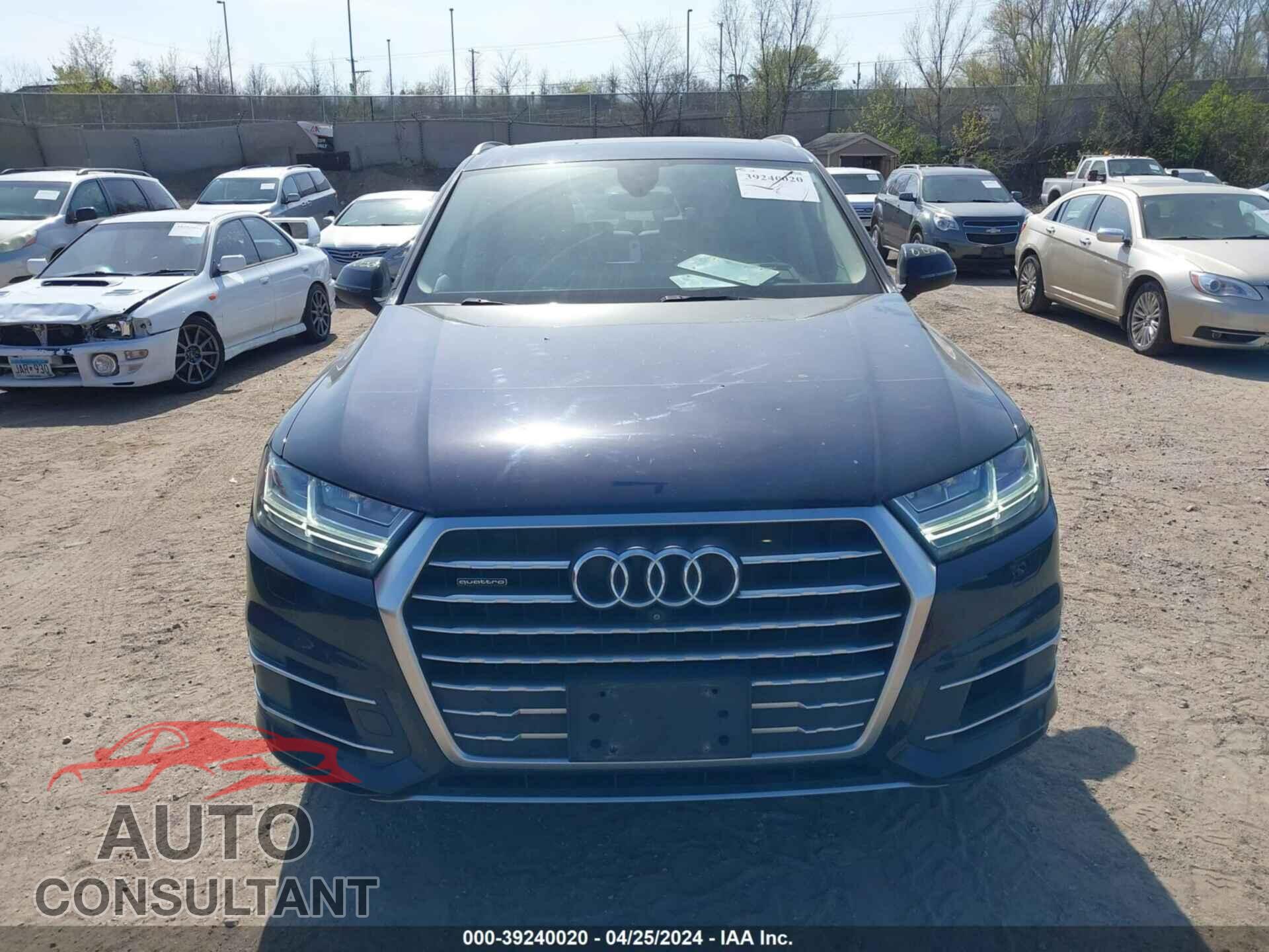 AUDI Q7 2017 - WA1LAAF76HD028422
