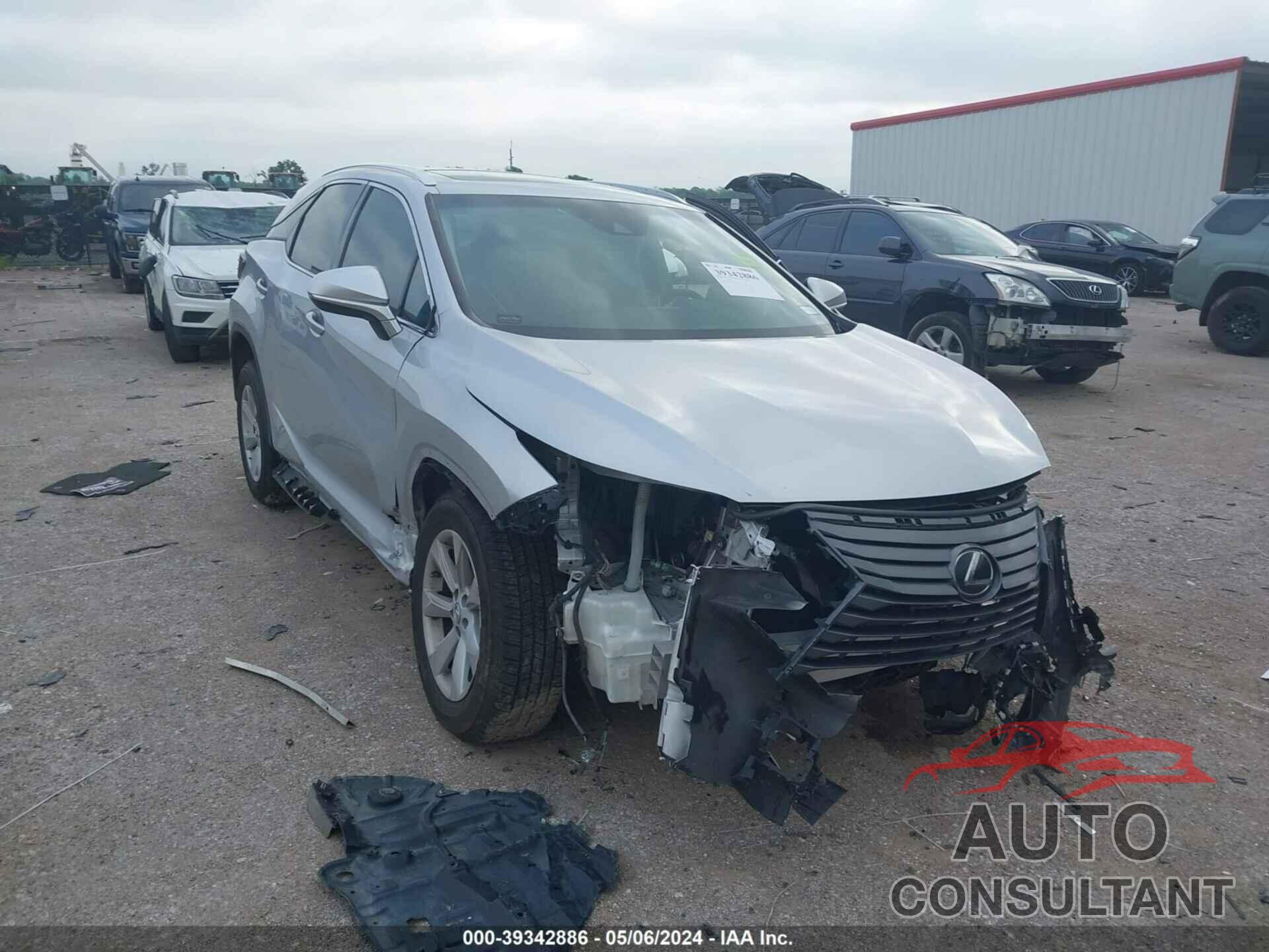 LEXUS RX 2017 - 2T2ZZMCA1HC034499