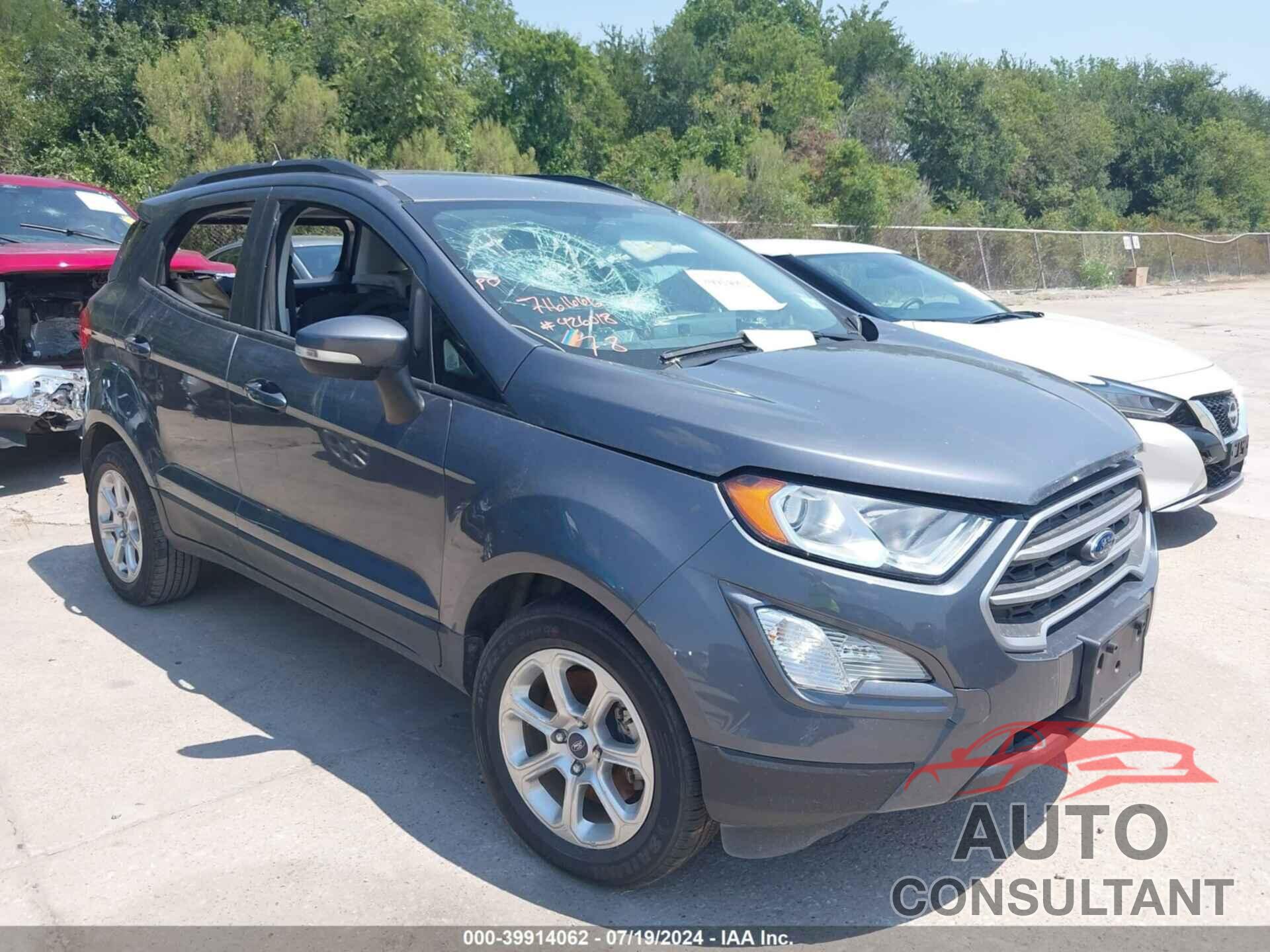 FORD ECOSPORT 2021 - MAJ3S2GE1MC426018