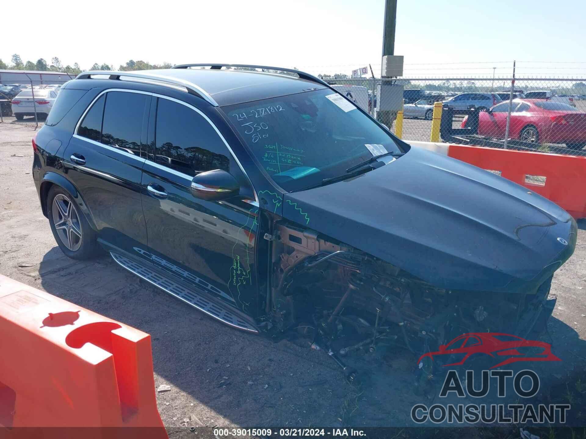 MERCEDES-BENZ GLE 450 2022 - 4JGFB5KB0NA692628