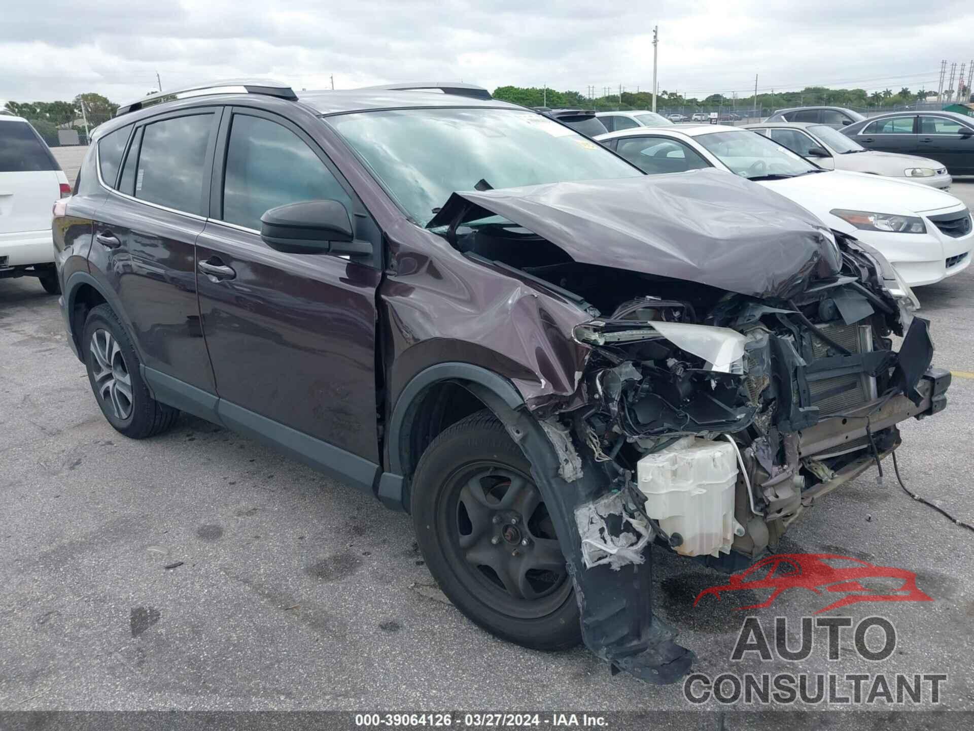 TOYOTA RAV4 2017 - 2T3ZFREV1HW391441