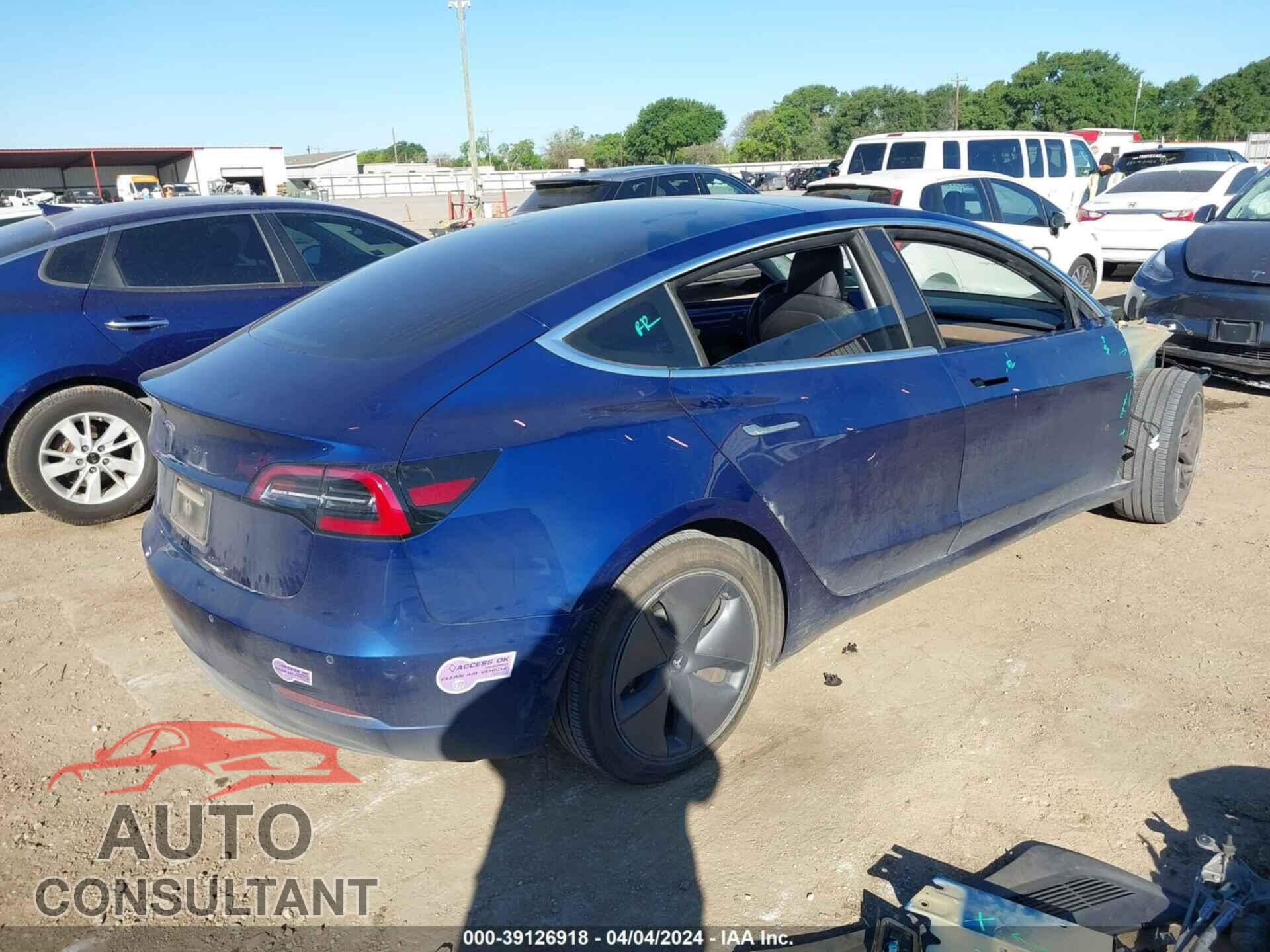 TESLA MODEL 3 2019 - 5YJ3E1EA2KF396877