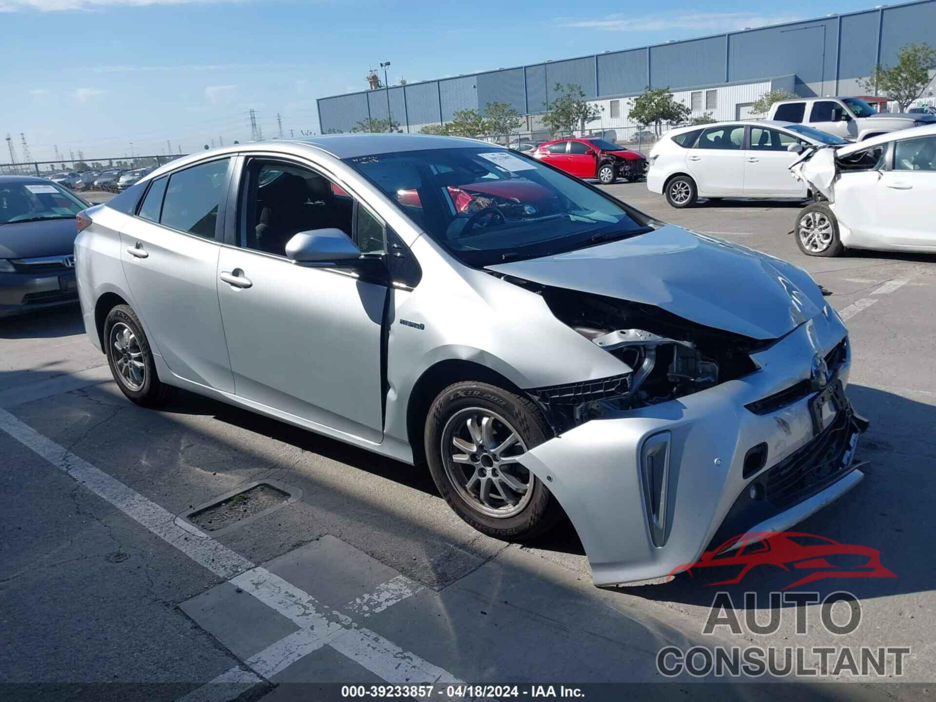 TOYOTA PRIUS 2020 - JTDL9RFU6L3018815