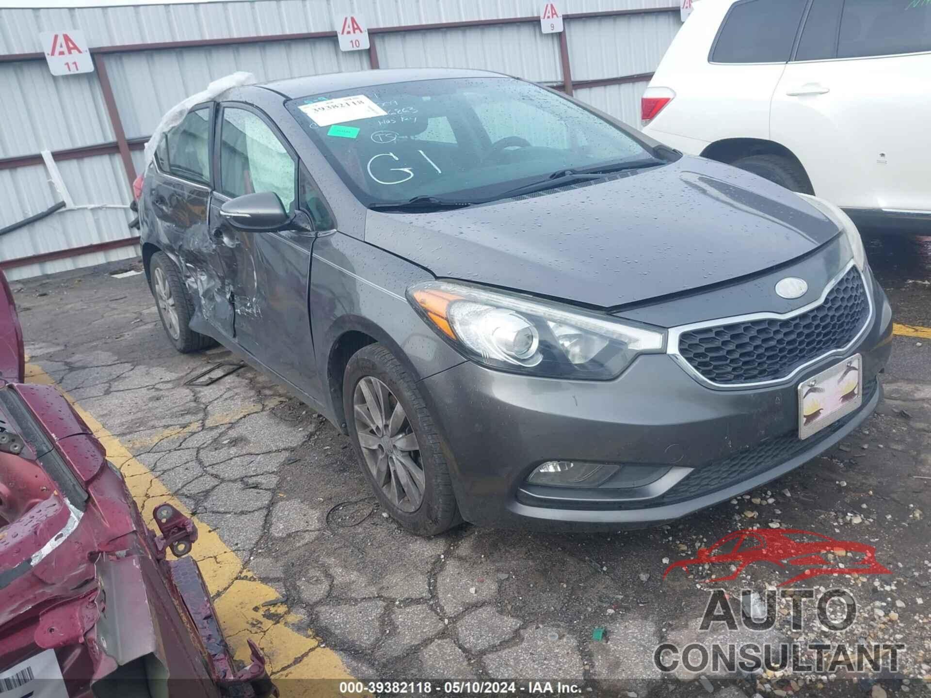 KIA FORTE 2014 - KNAFX4A88E5046863