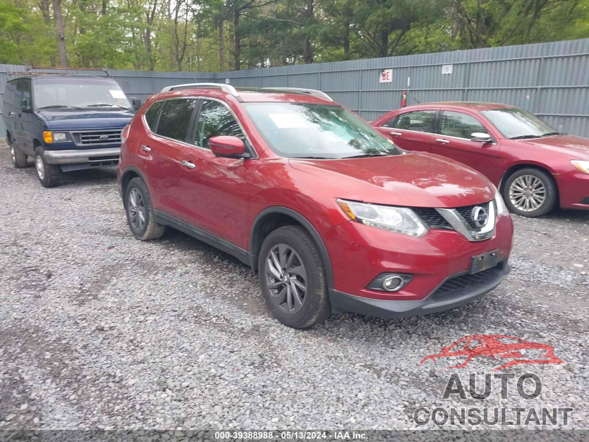 NISSAN ROGUE 2016 - 5N1AT2MV2GC751912