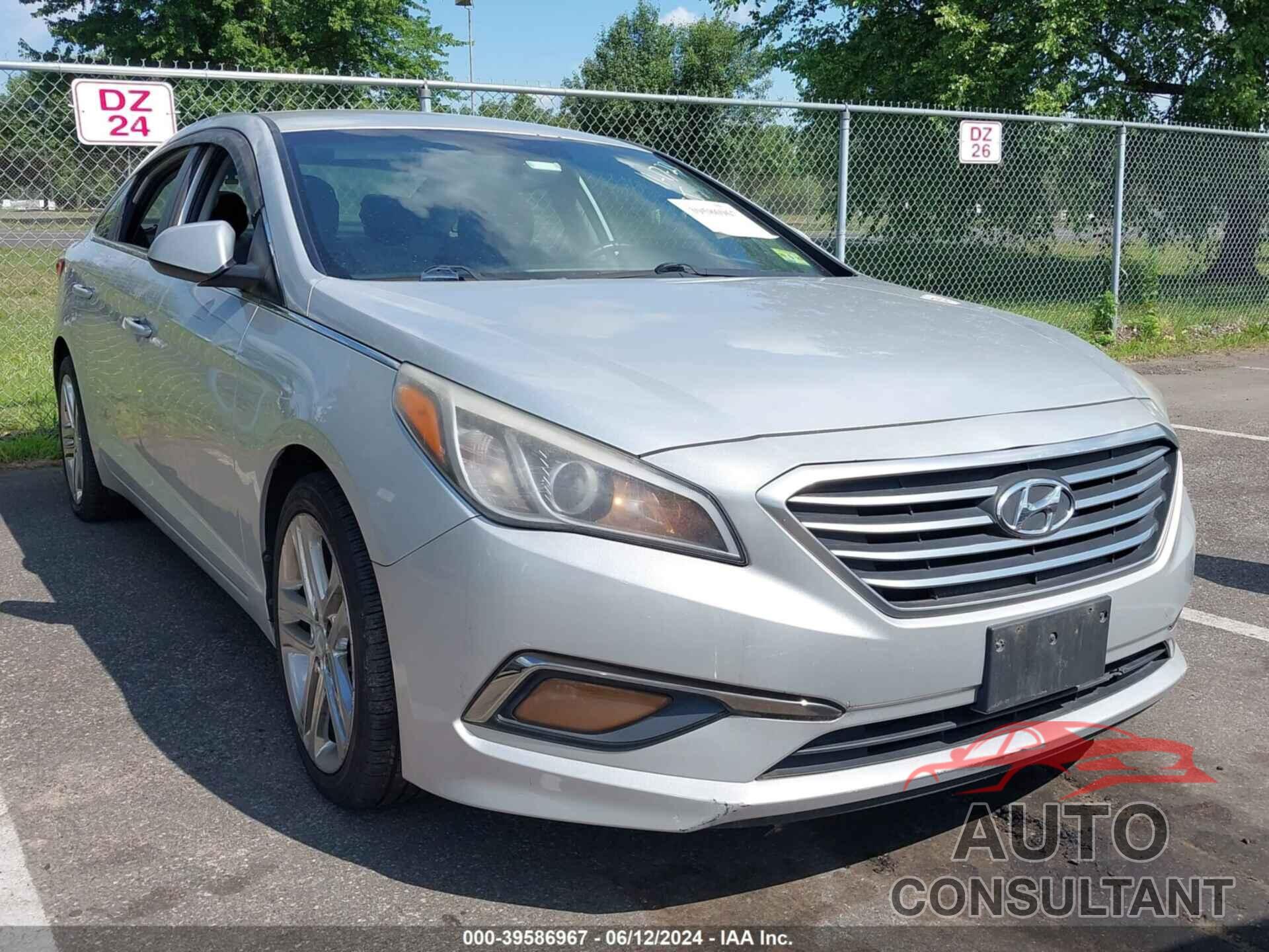 HYUNDAI SONATA 2016 - 5NPE24AFXGH265077