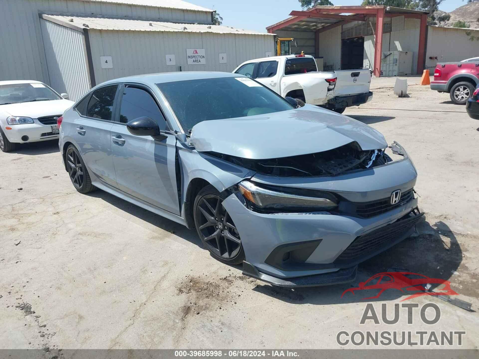 HONDA CIVIC 2022 - 2HGFE2F55NH573166