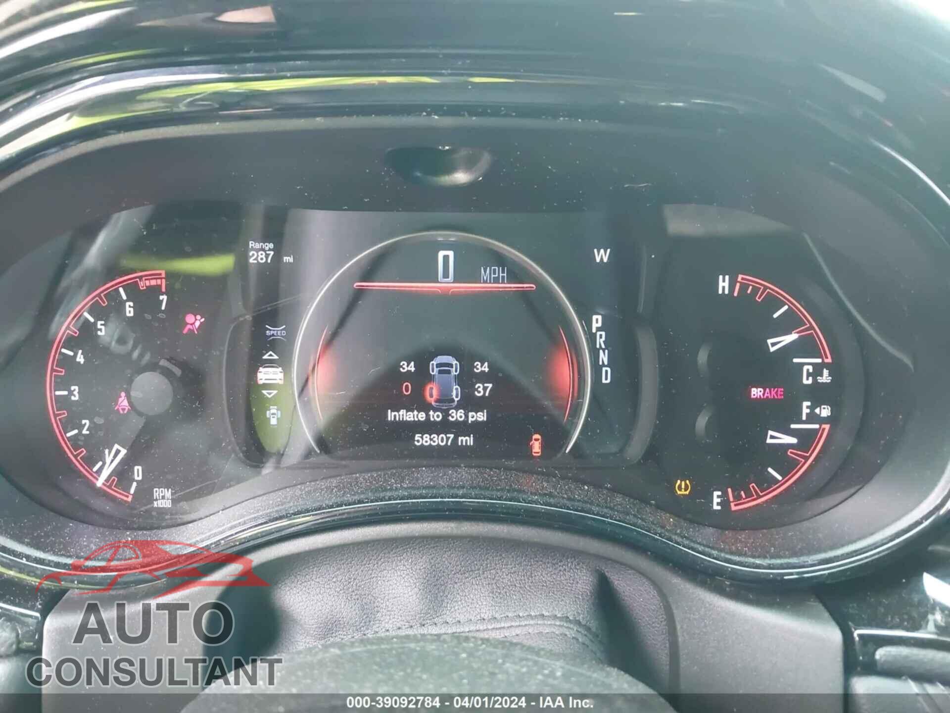 DODGE DURANGO 2022 - 1C4RDJDG6NC201870
