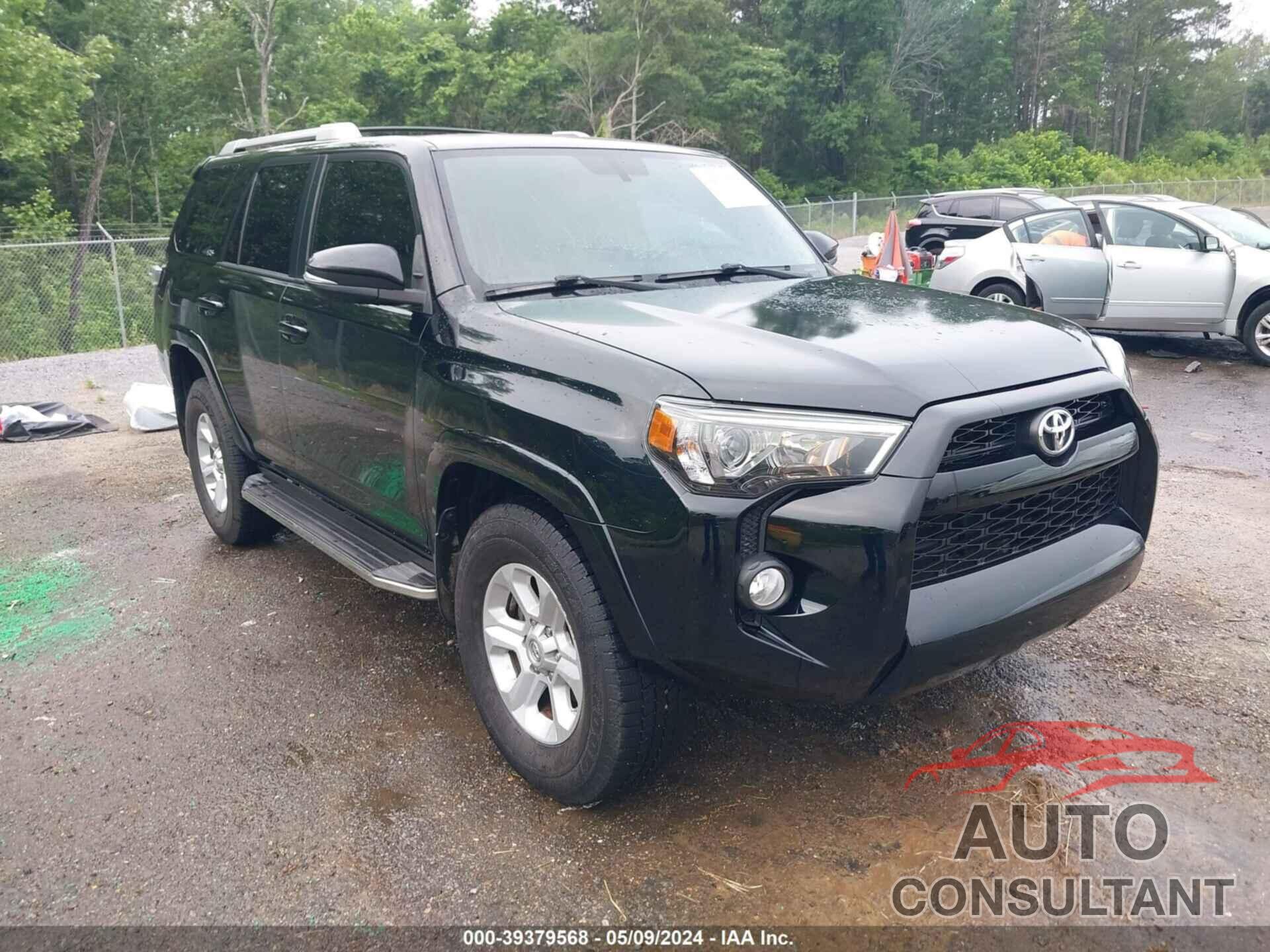 TOYOTA 4RUNNER 2016 - JTEZU5JR8G5126346