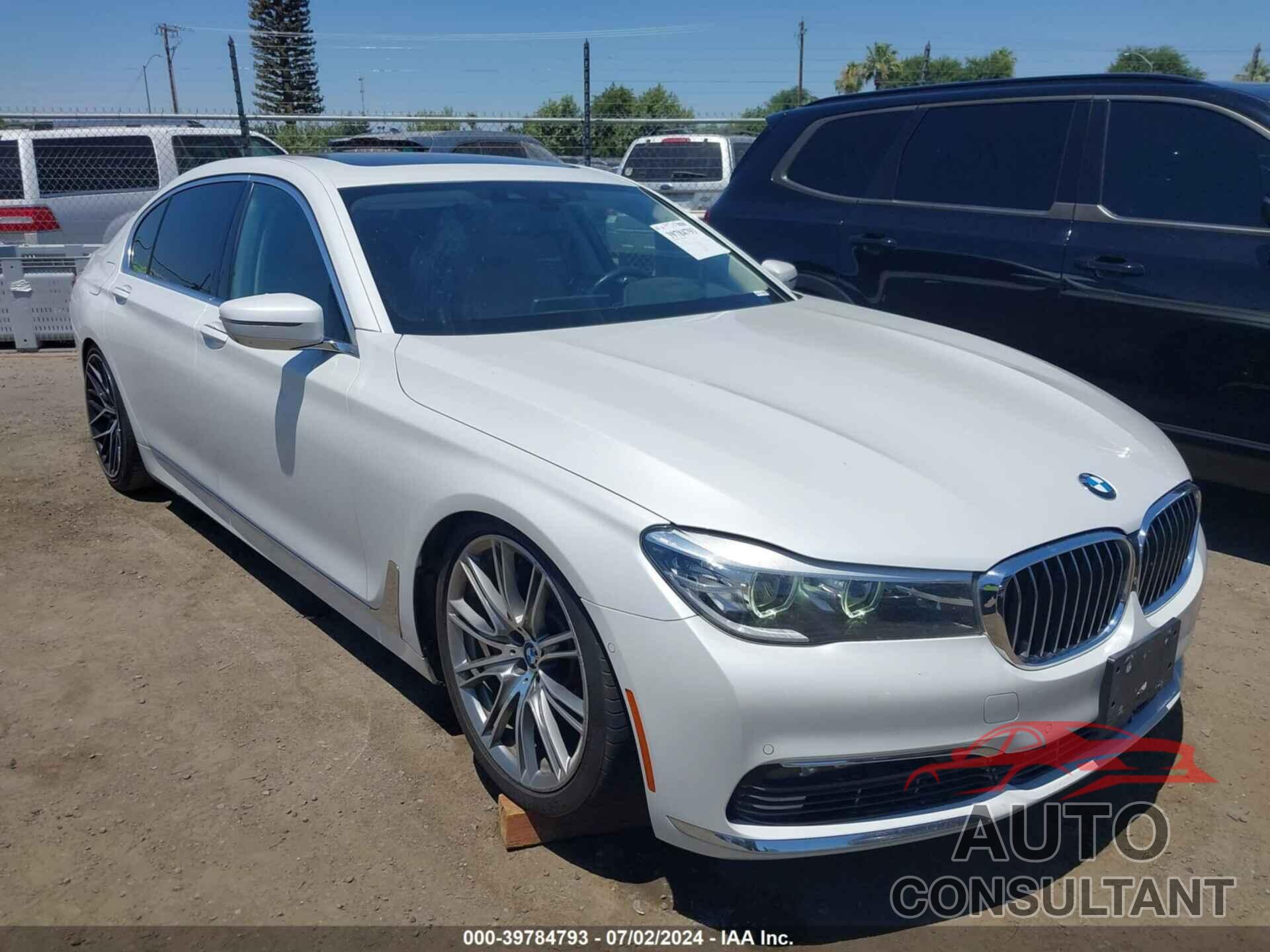 BMW 740I 2016 - WBA7E2C54GG546768