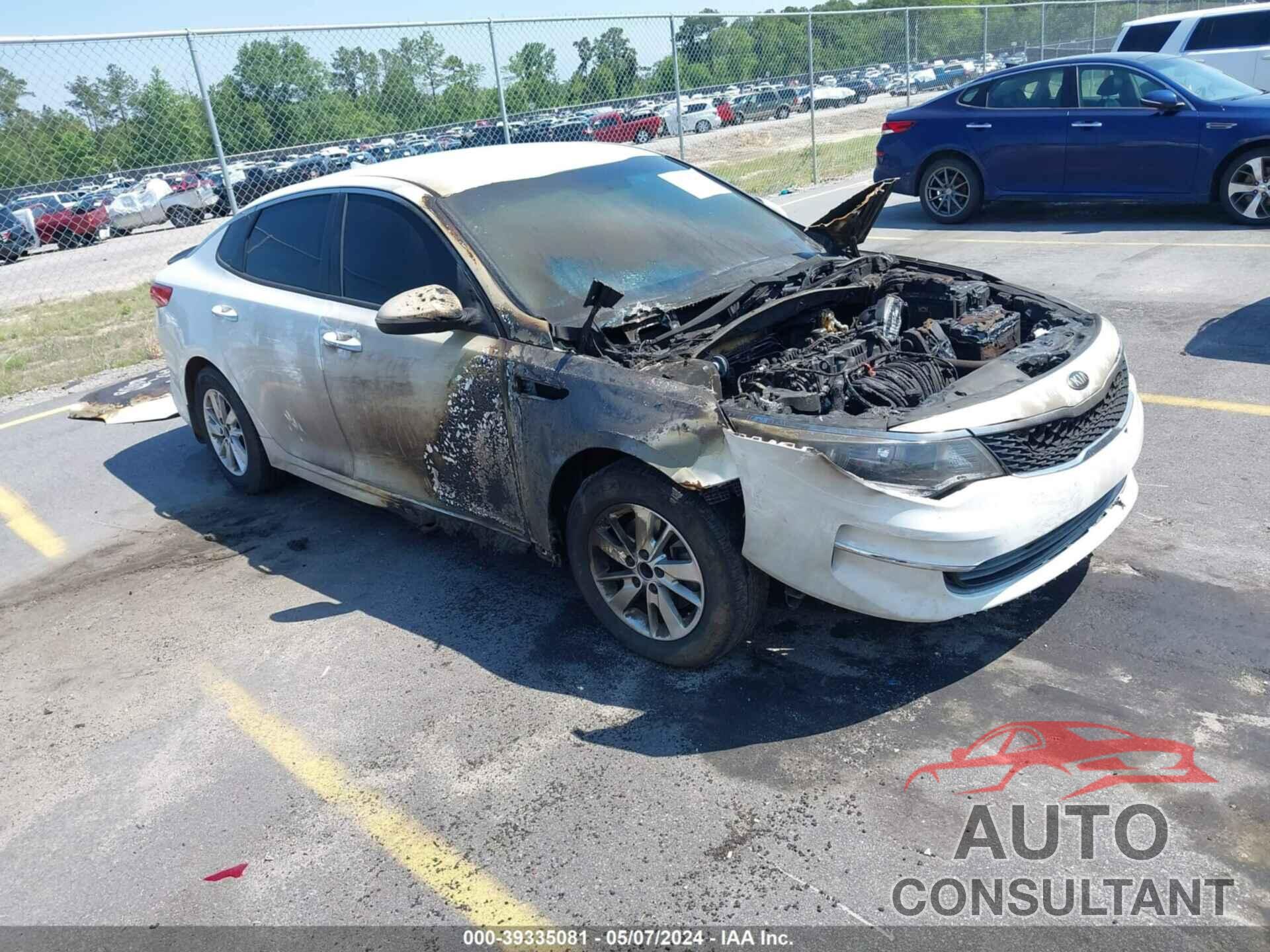 KIA OPTIMA 2018 - 5XXGT4L39JG235905