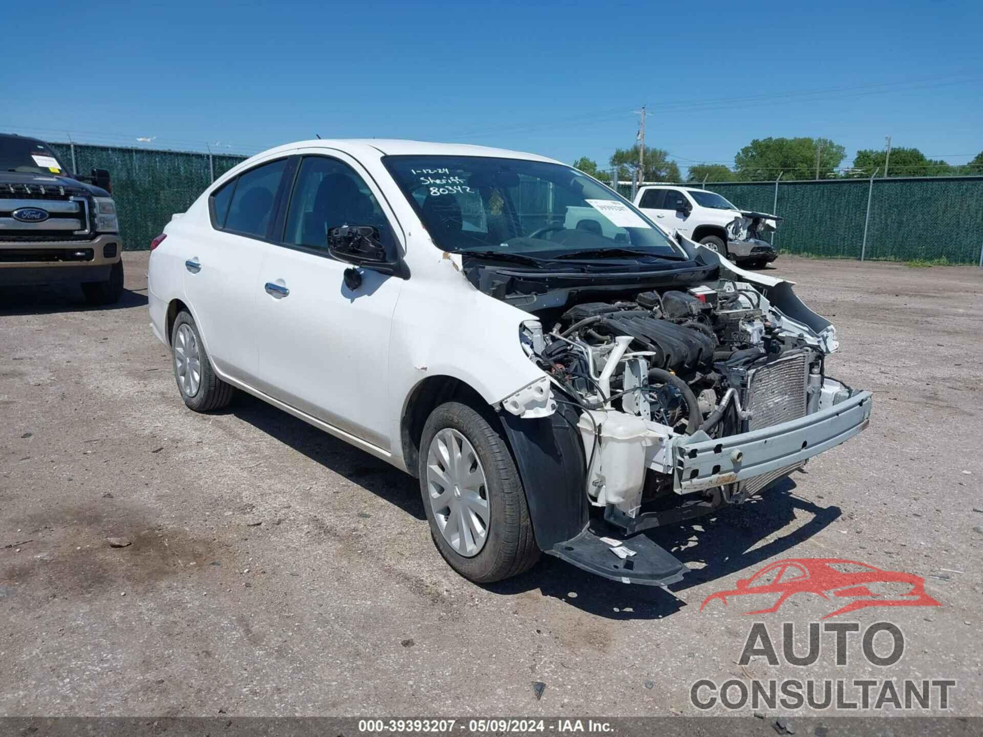 NISSAN VERSA 2019 - 3N1CN7AP9KL851192