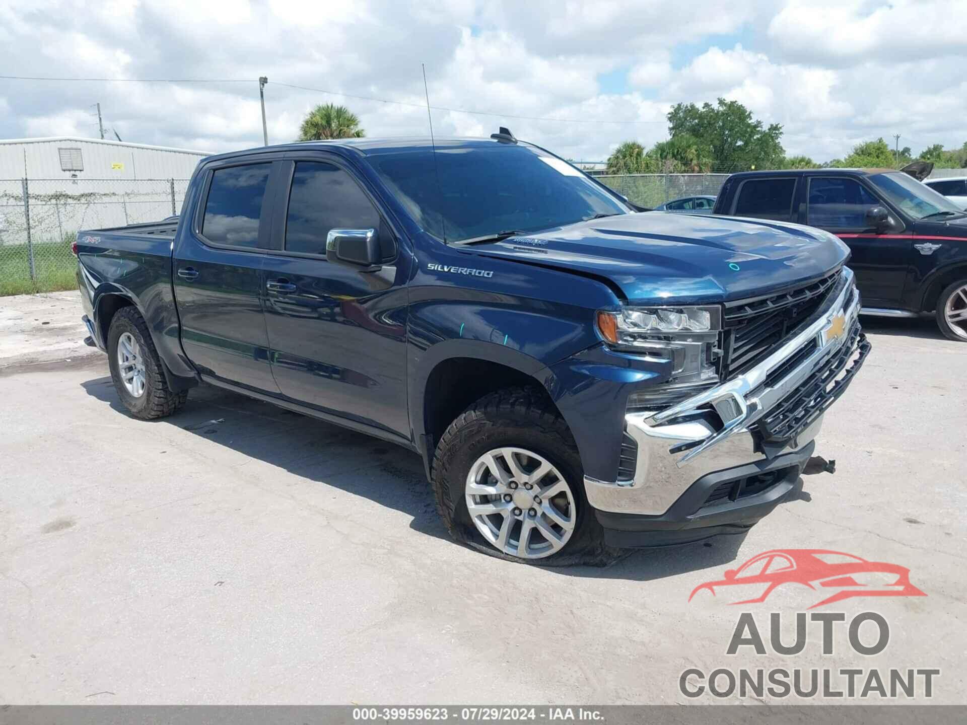 CHEVROLET SILVERADO 1500 2020 - 3GCUYDET7LG451396