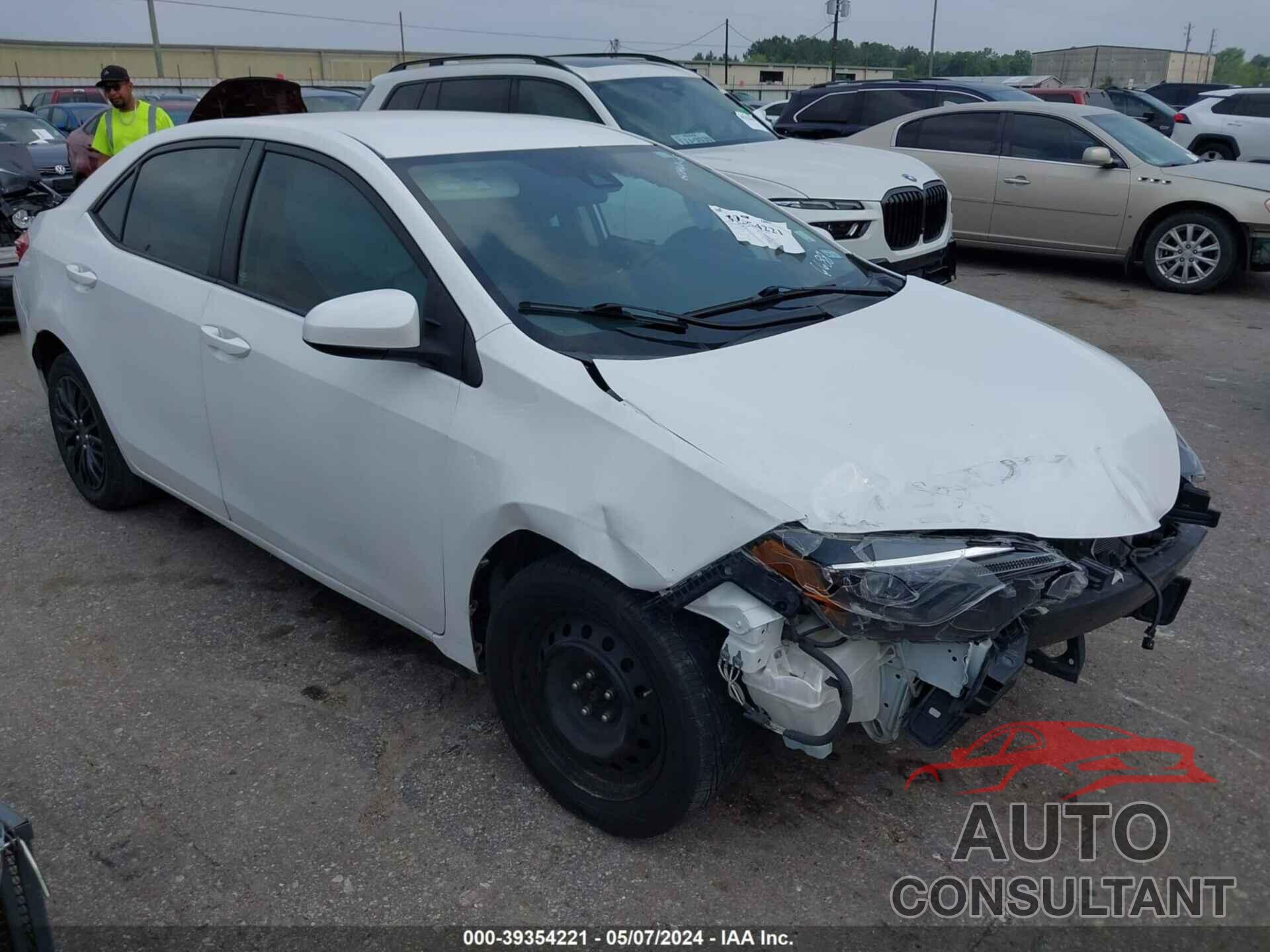 TOYOTA COROLLA 2017 - 2T1BURHE3HC916688