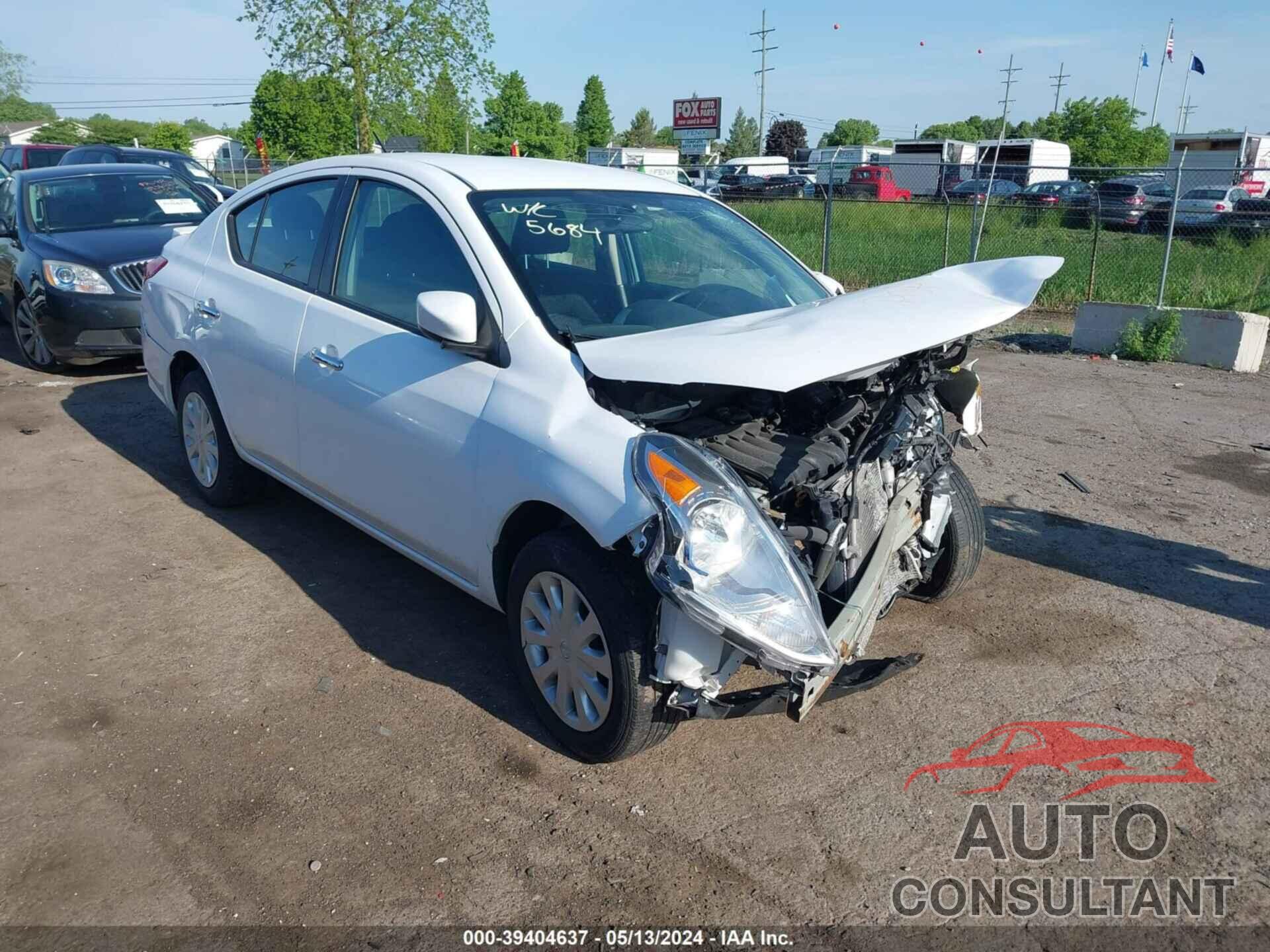 NISSAN VERSA 2019 - 3N1CN7AP9KL805684