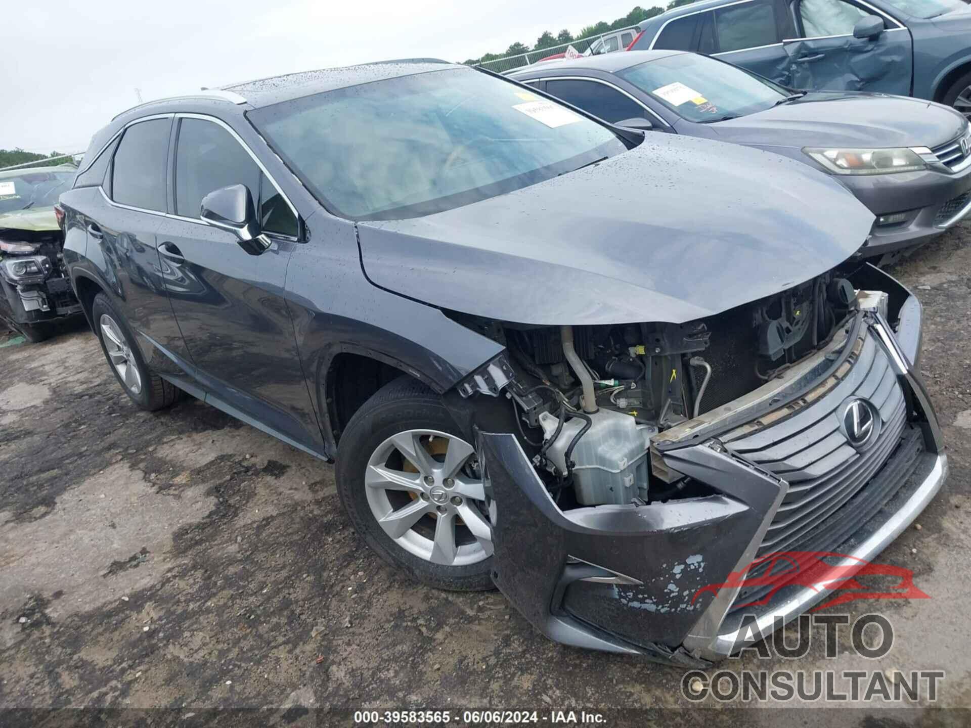 LEXUS RX 350 2016 - 2T2ZZMCAXGC009695