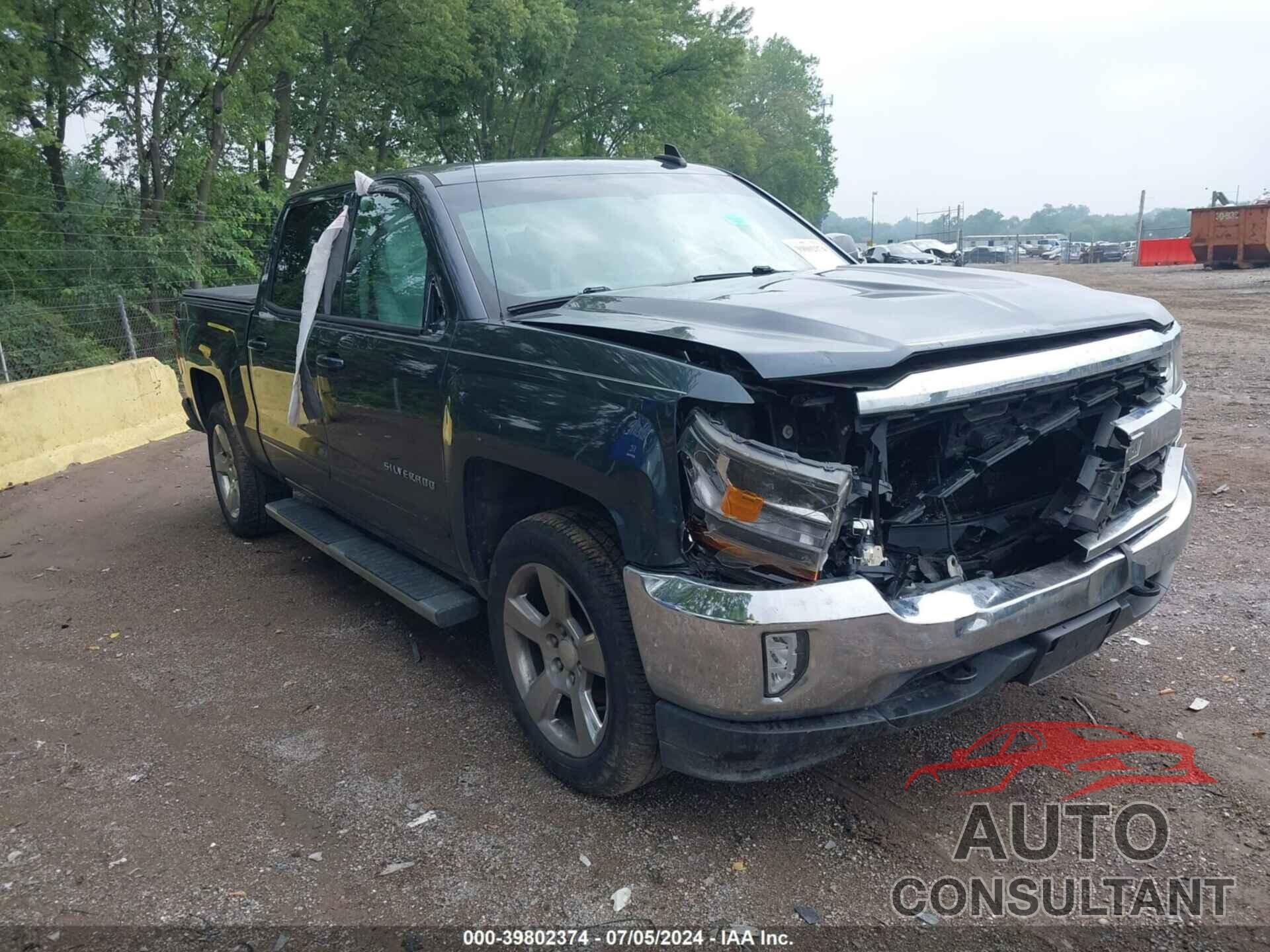 CHEVROLET SILVERADO 1500 2017 - 3GCUKREC0HG370911