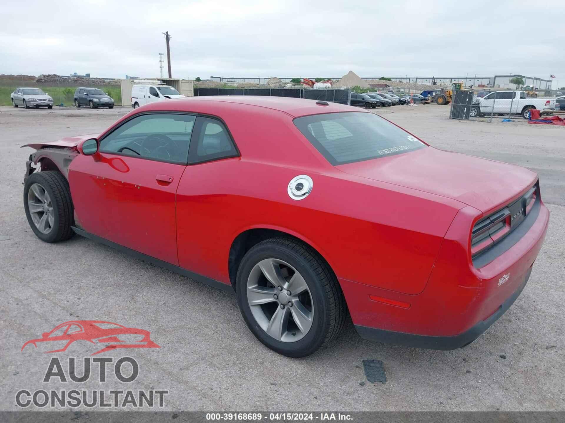 DODGE CHALLENGER 2016 - 2C3CDZAG3GH231907