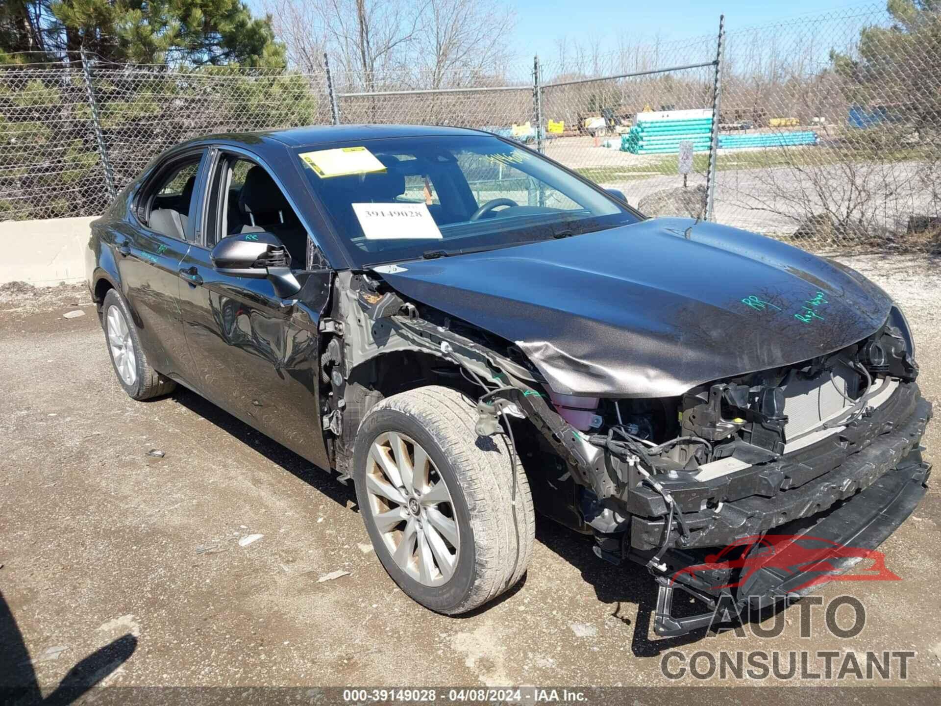 TOYOTA CAMRY 2018 - JTNB11HK6J3069496