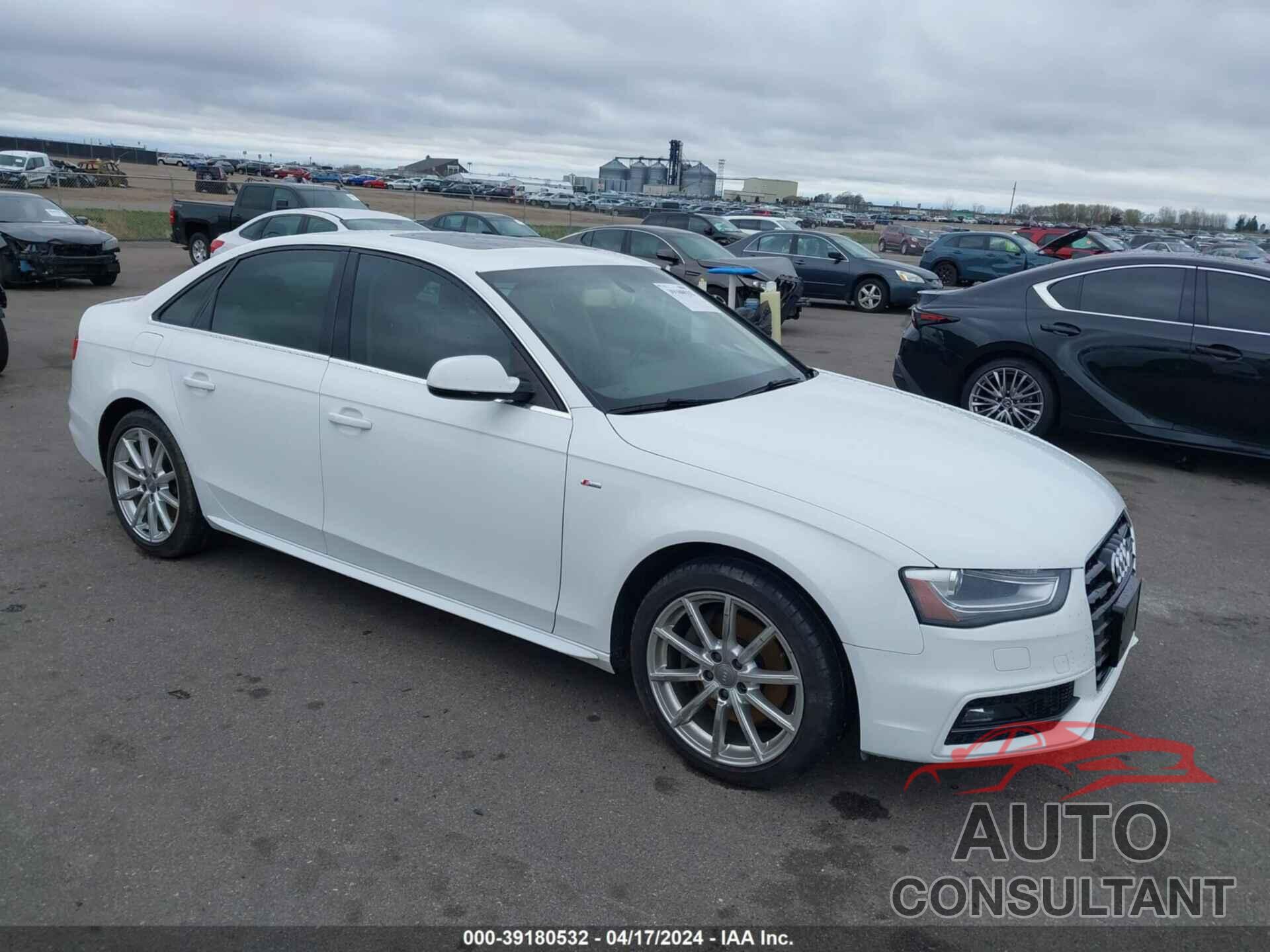 AUDI A4 2016 - WAUBFAFL6GN004787