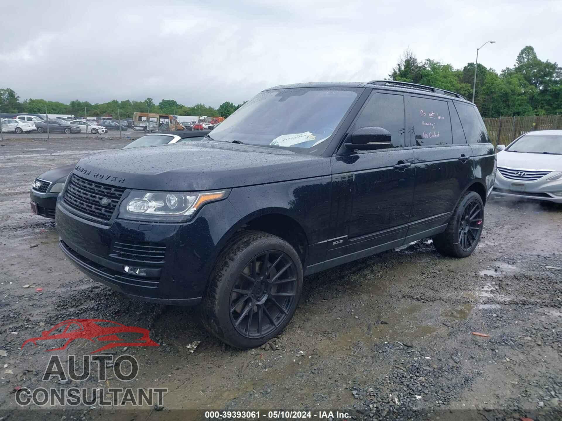 LAND ROVER RANGE ROVER 2016 - SALGS3EF7GA299281