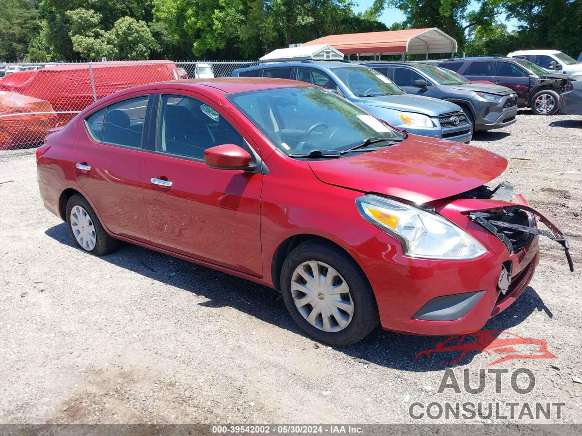 NISSAN VERSA 2017 - 3N1CN7AP5HK424493