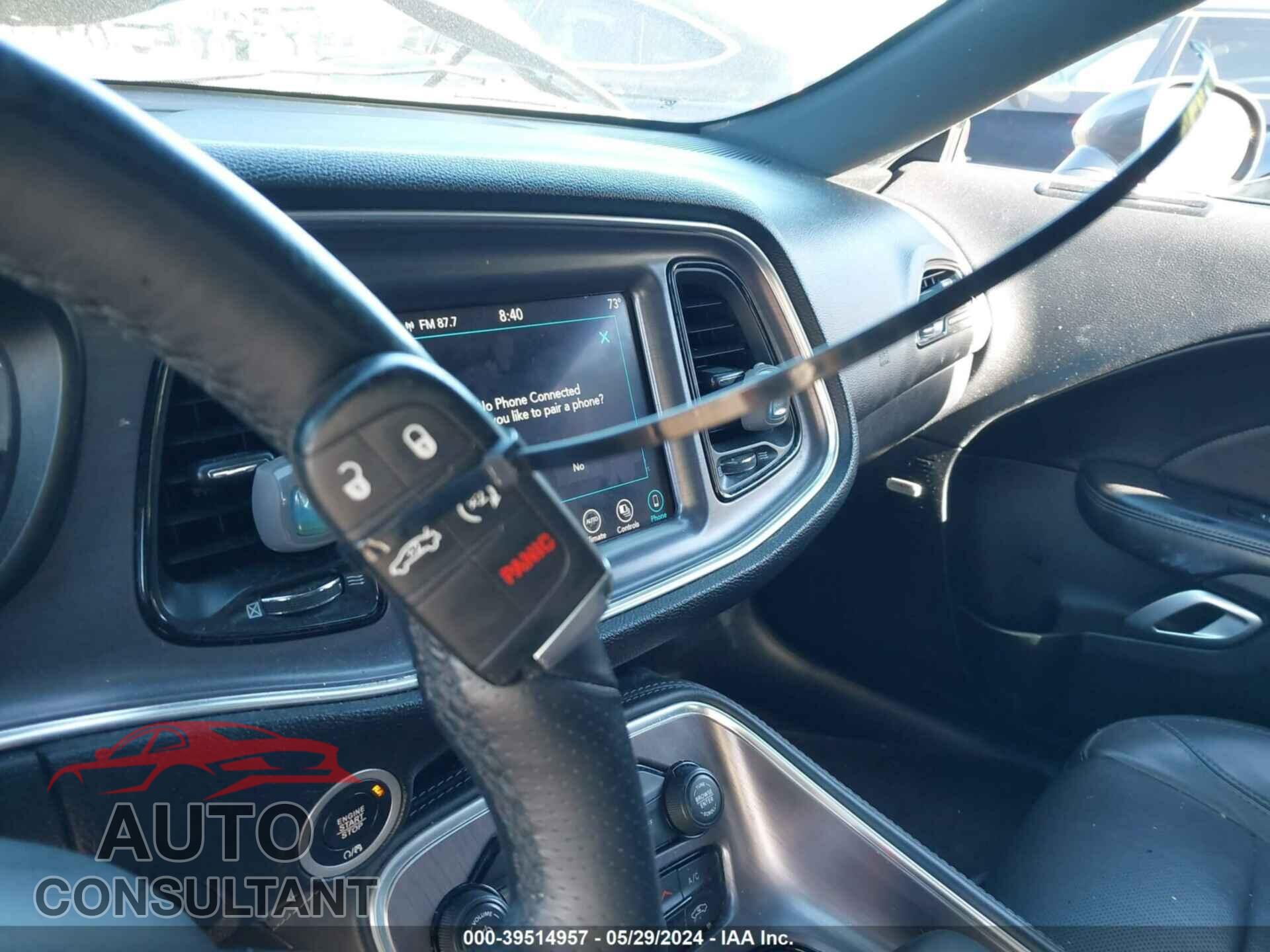 DODGE CHALLENGER 2017 - 2C3CDZAG5HH640220