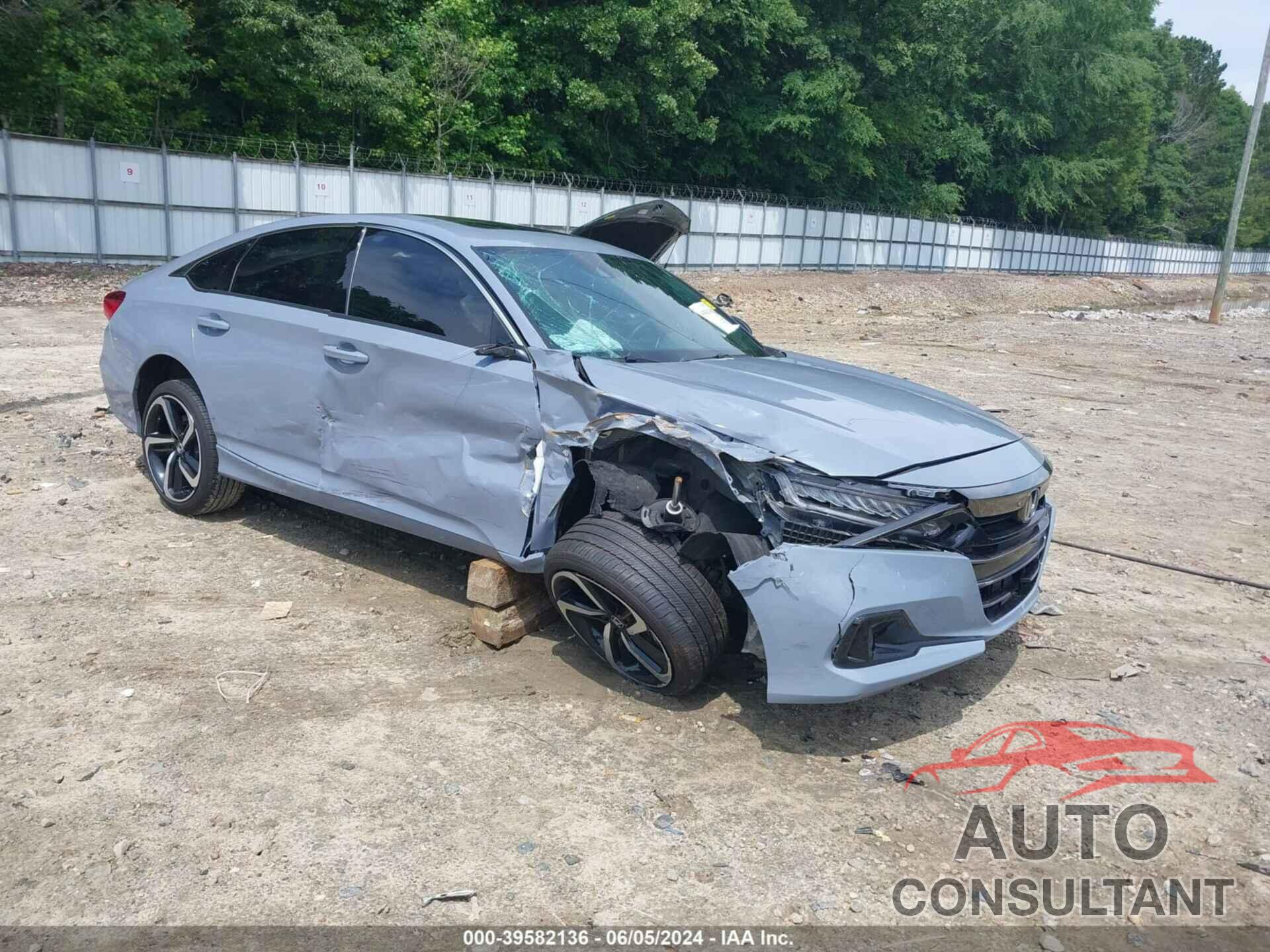 HONDA ACCORD 2022 - 1HGCV2F39NA014851
