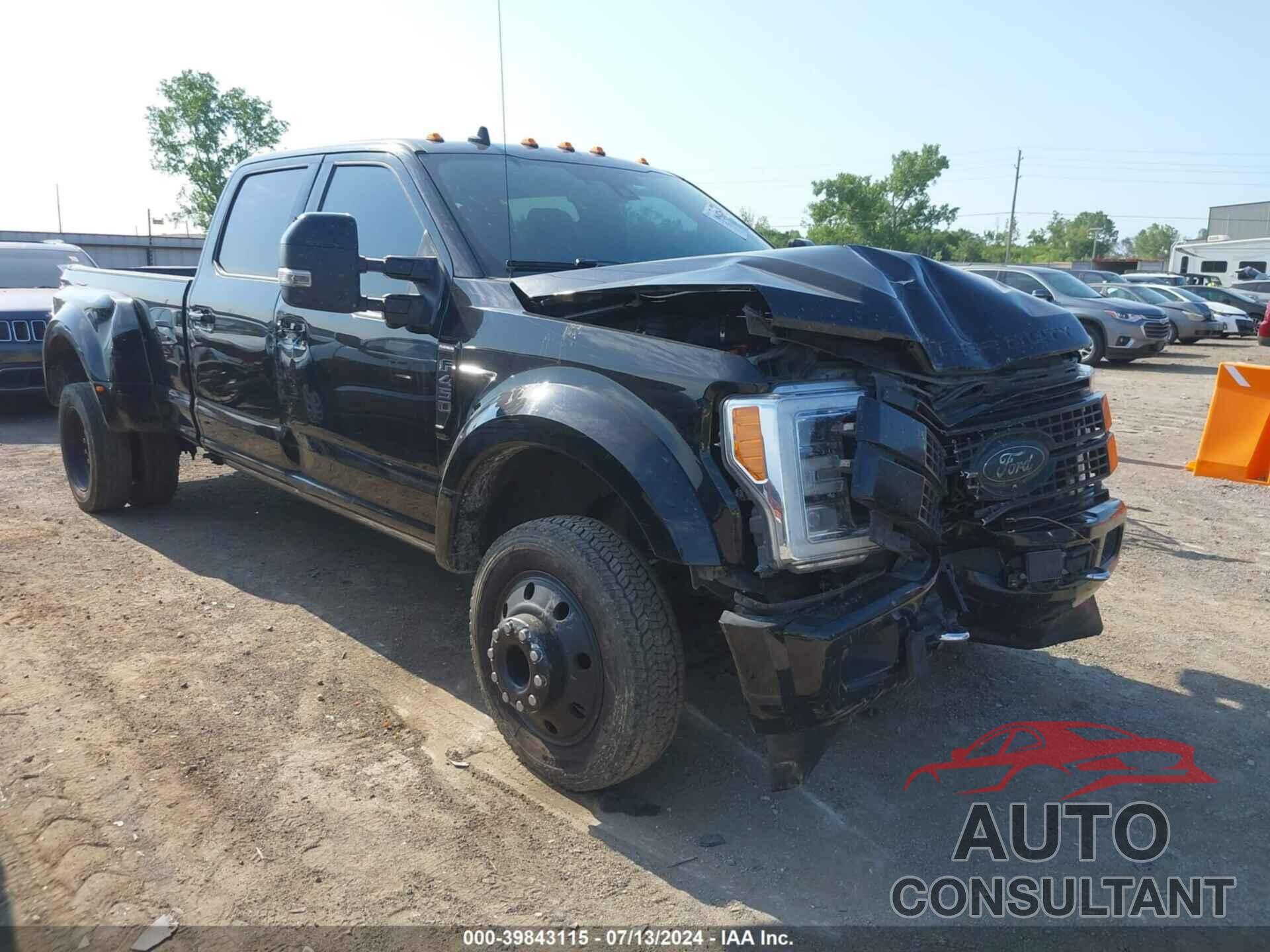 FORD F-450 2019 - 1FT8W4DT2KEF01930