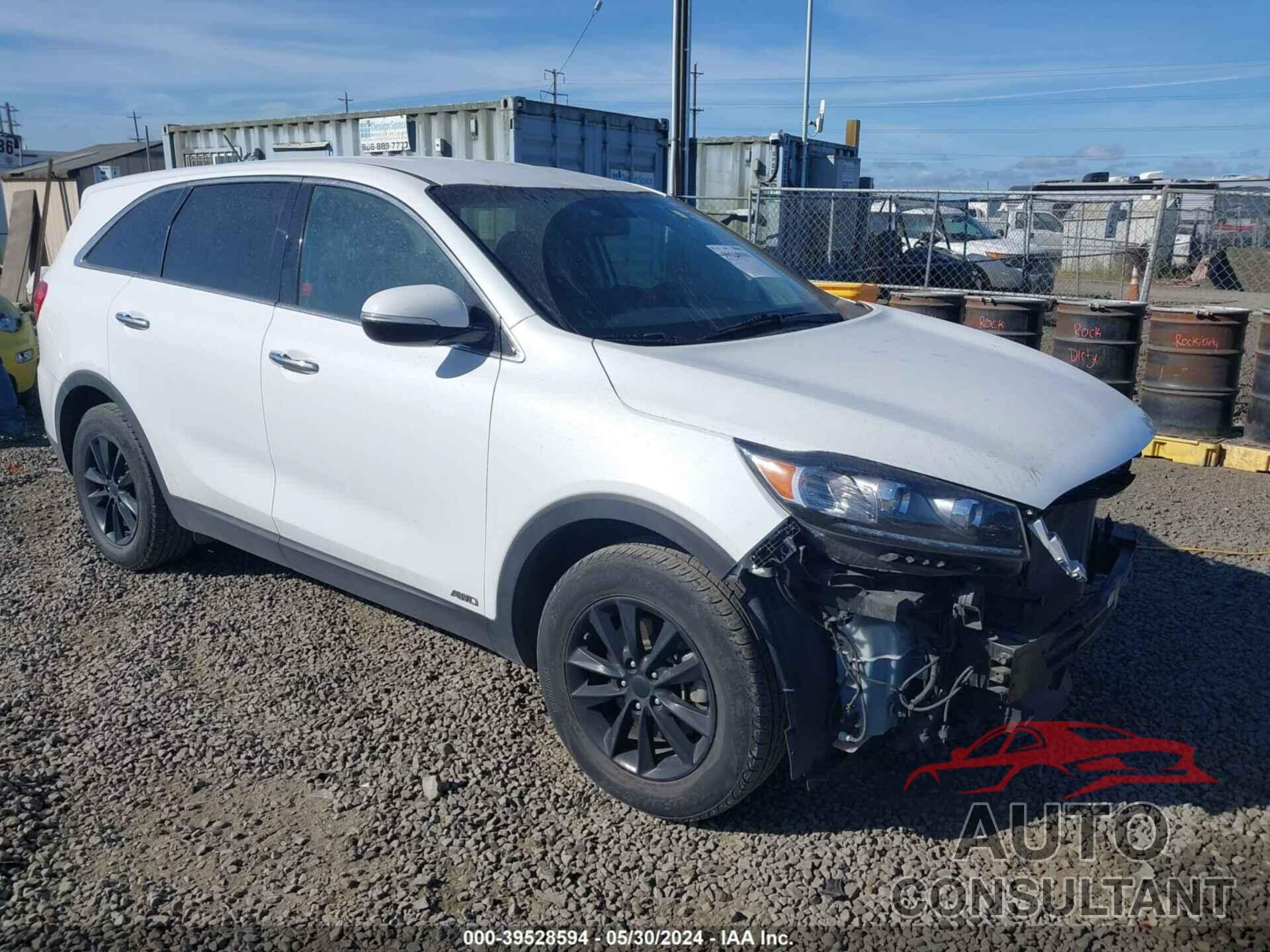 KIA SORENTO 2019 - 5XYPGDA56KG460255