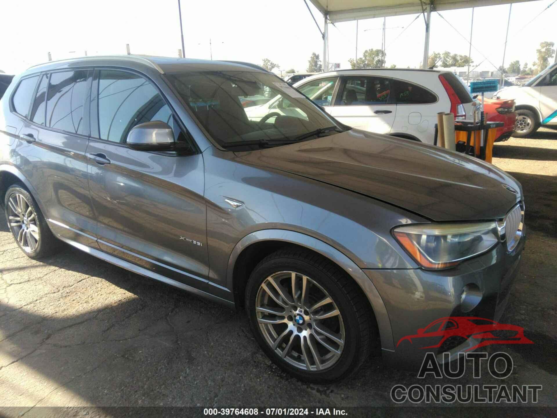 BMW X3 2017 - 5UXWX7C59H0U39701