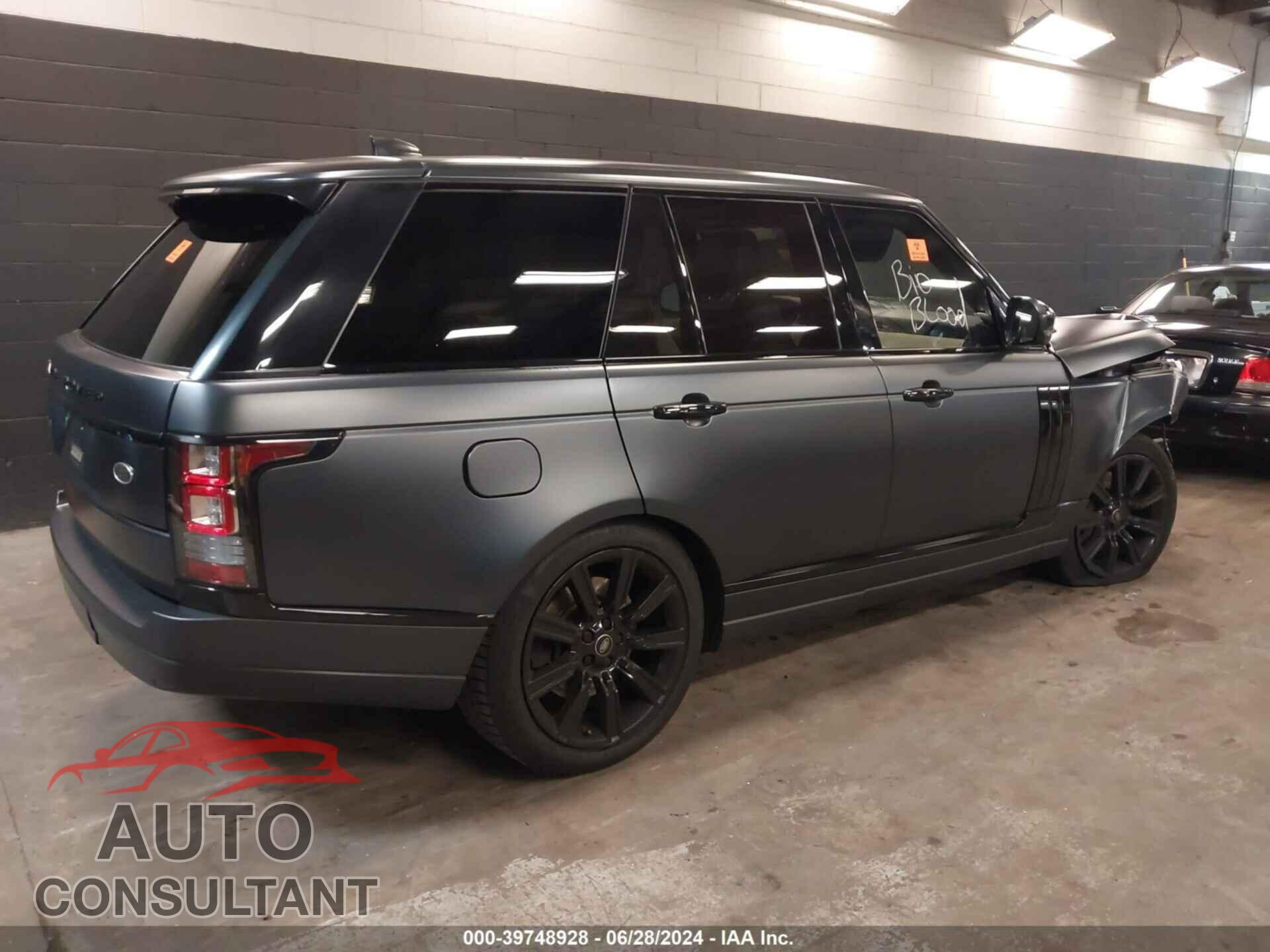 LAND ROVER RANGE ROVER 2017 - SALGS2FV5HA347006
