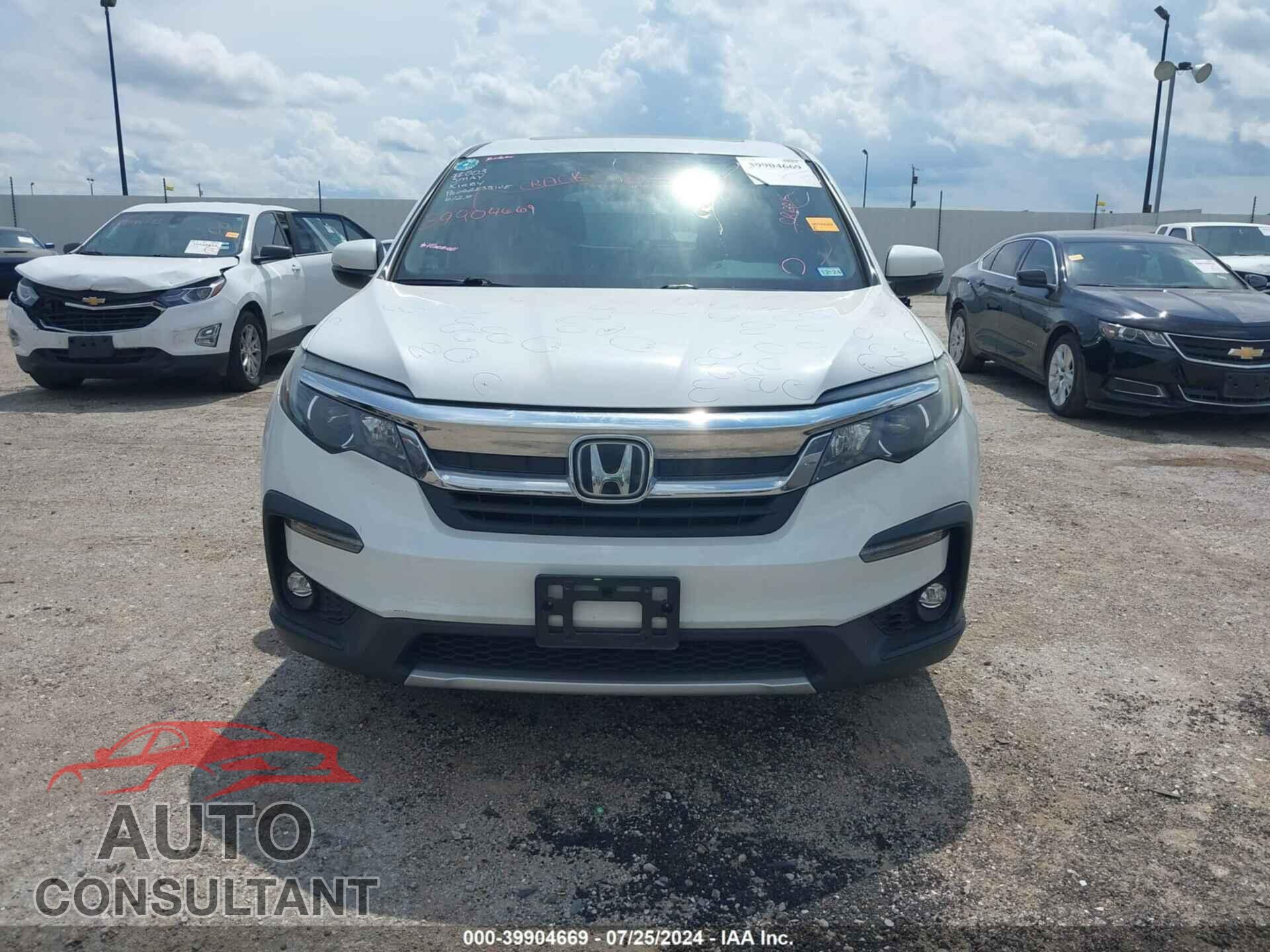 HONDA PILOT 2020 - 5FNYF5H54LB012933