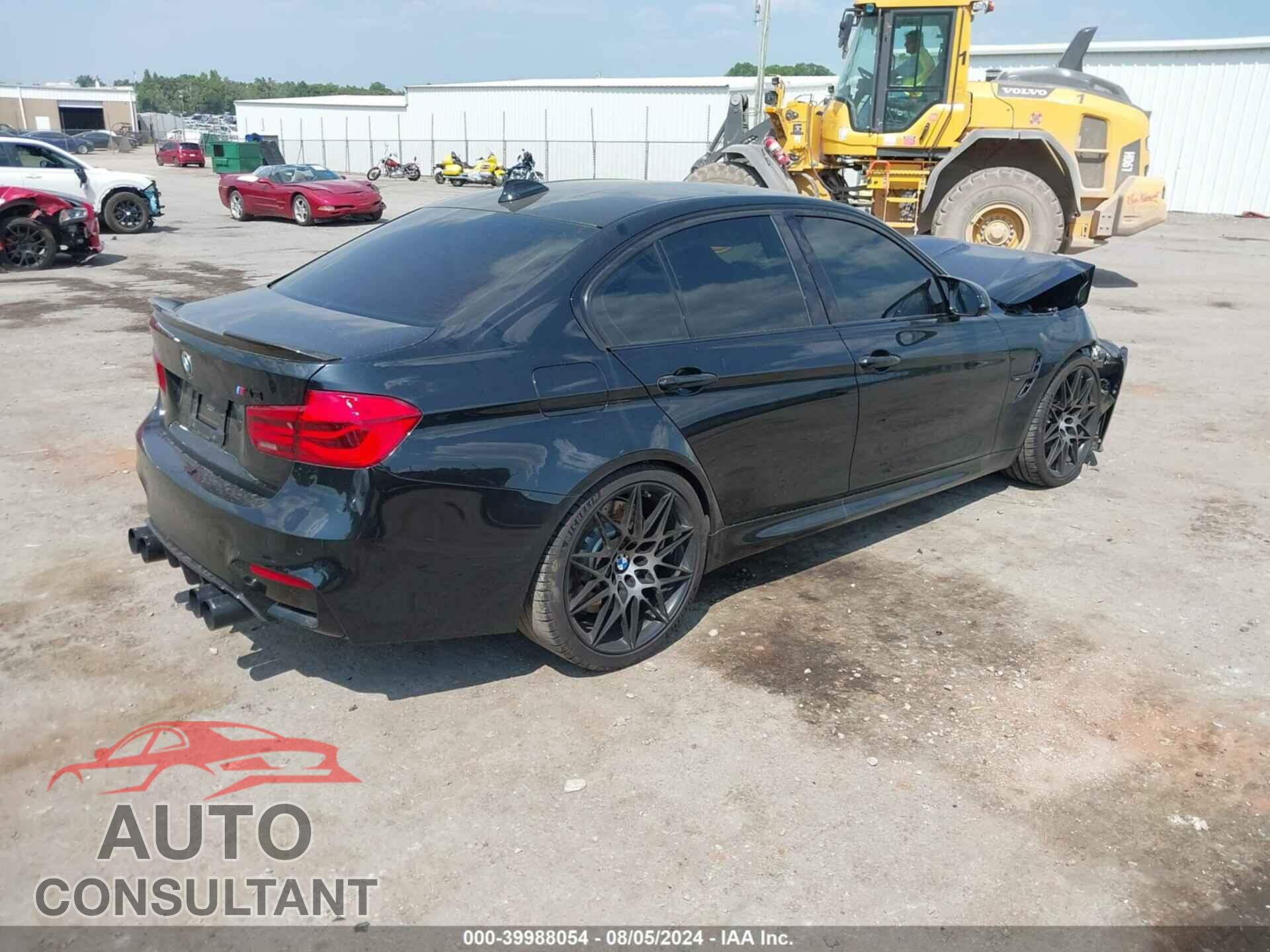 BMW M3 2018 - WBS8M9C58J5L71973