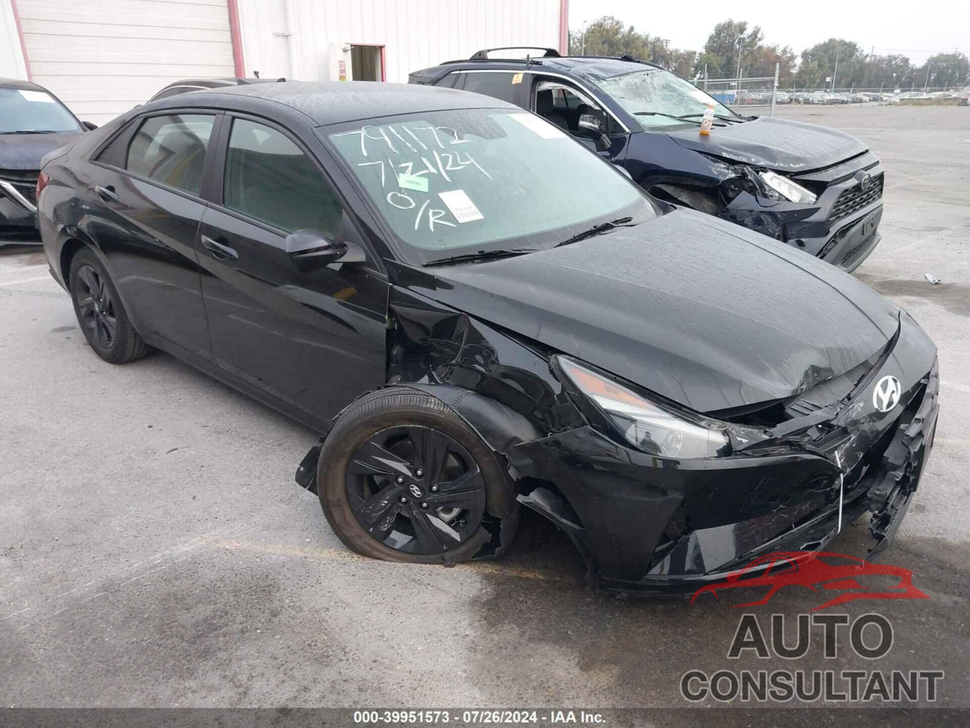 HYUNDAI ELANTRA 2022 - 5NPLS4AG6NH077220