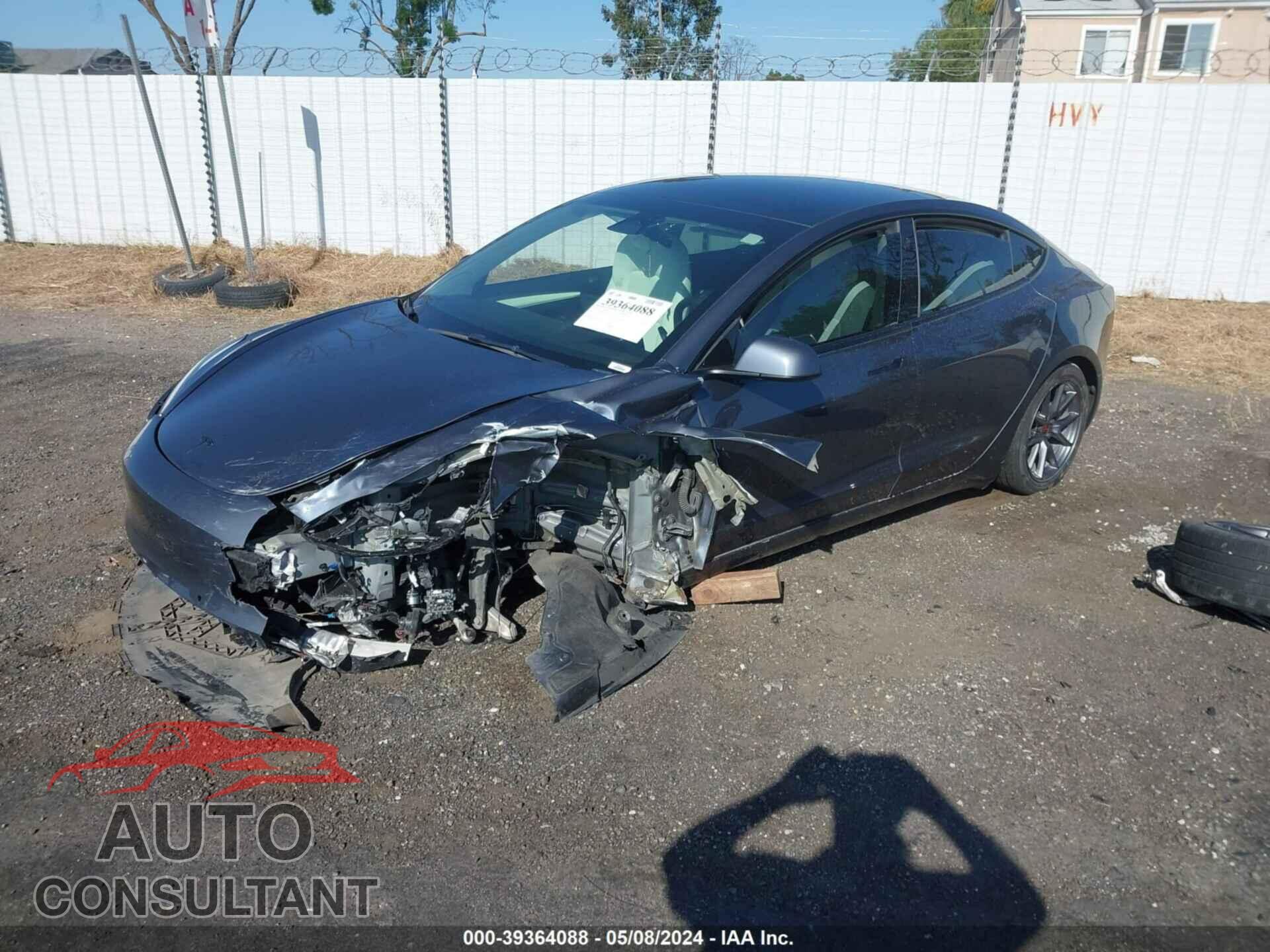 TESLA MODEL 3 2022 - 5YJ3E1EB8NF255101
