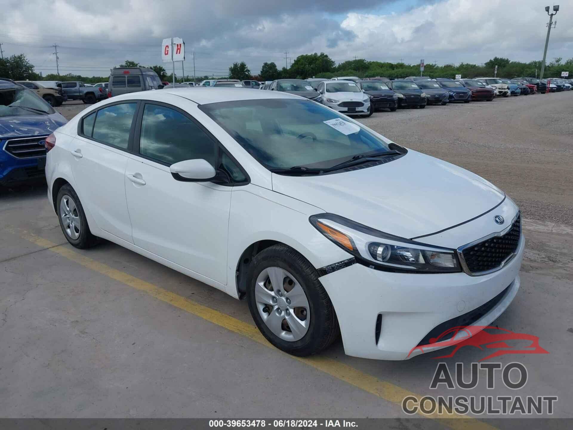 KIA FORTE 2017 - 3KPFL4A78HE098072