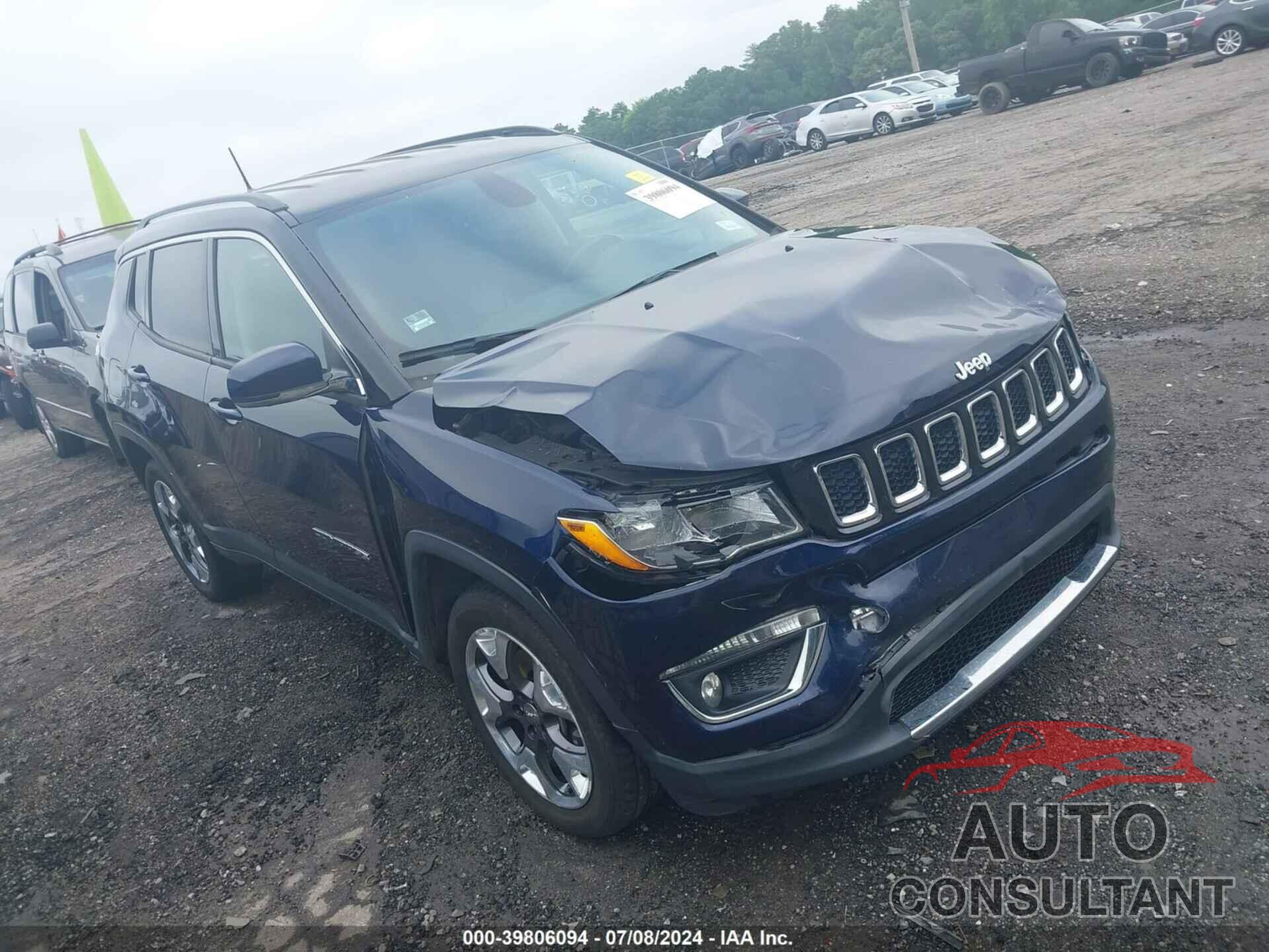 JEEP COMPASS 2019 - 3C4NJDCB3KT806279