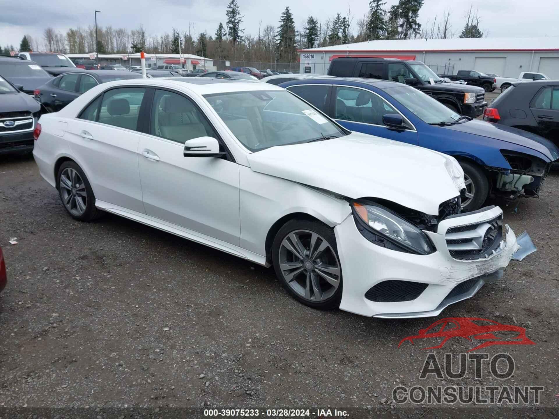 MERCEDES-BENZ E 350 2016 - WDDHF8JB8GB231295