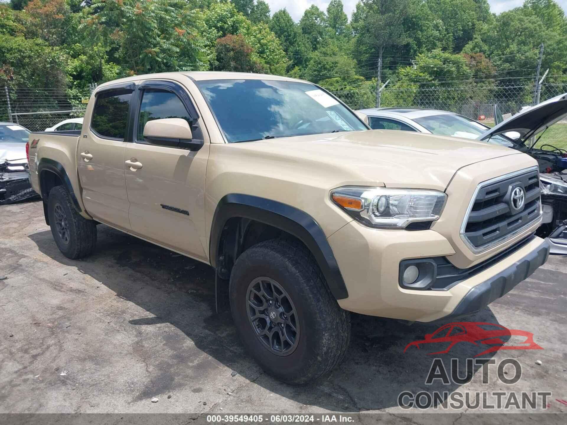 TOYOTA TACOMA 2017 - 5TFAZ5CN6HX048488