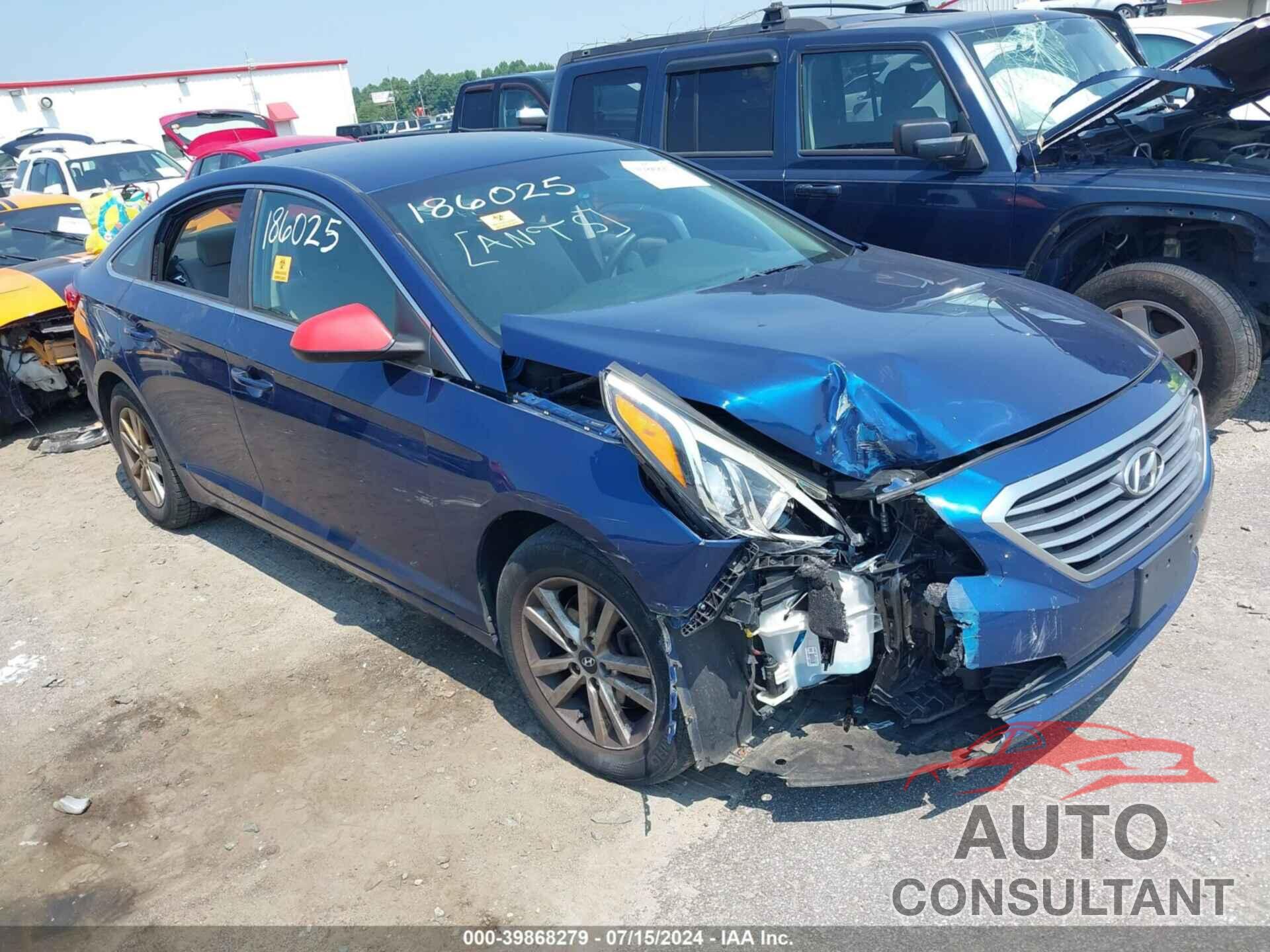 HYUNDAI SONATA 2016 - 5NPE24AF0GH432515