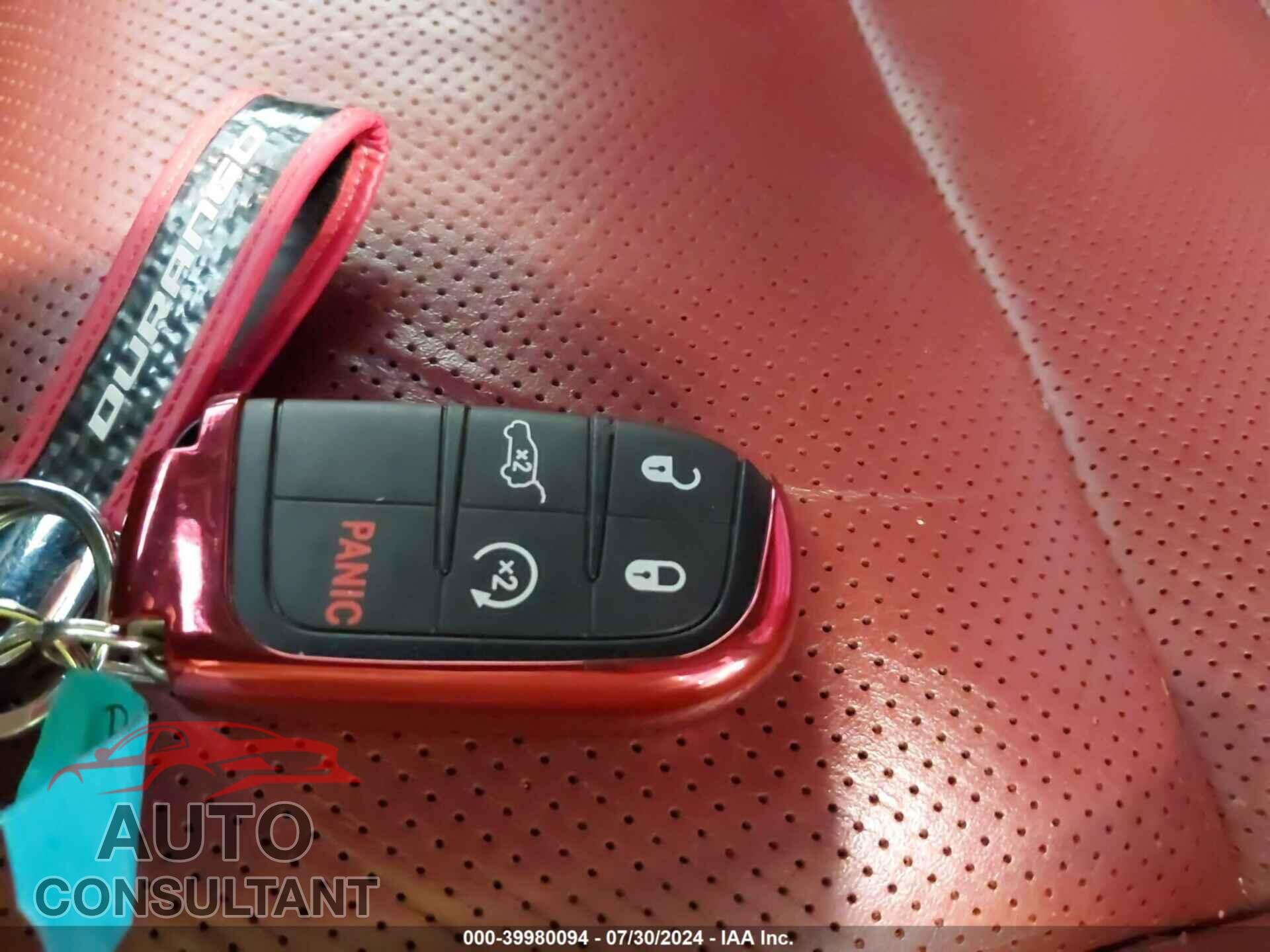 DODGE DURANGO 2021 - 1C4SDJGJ2MC658781
