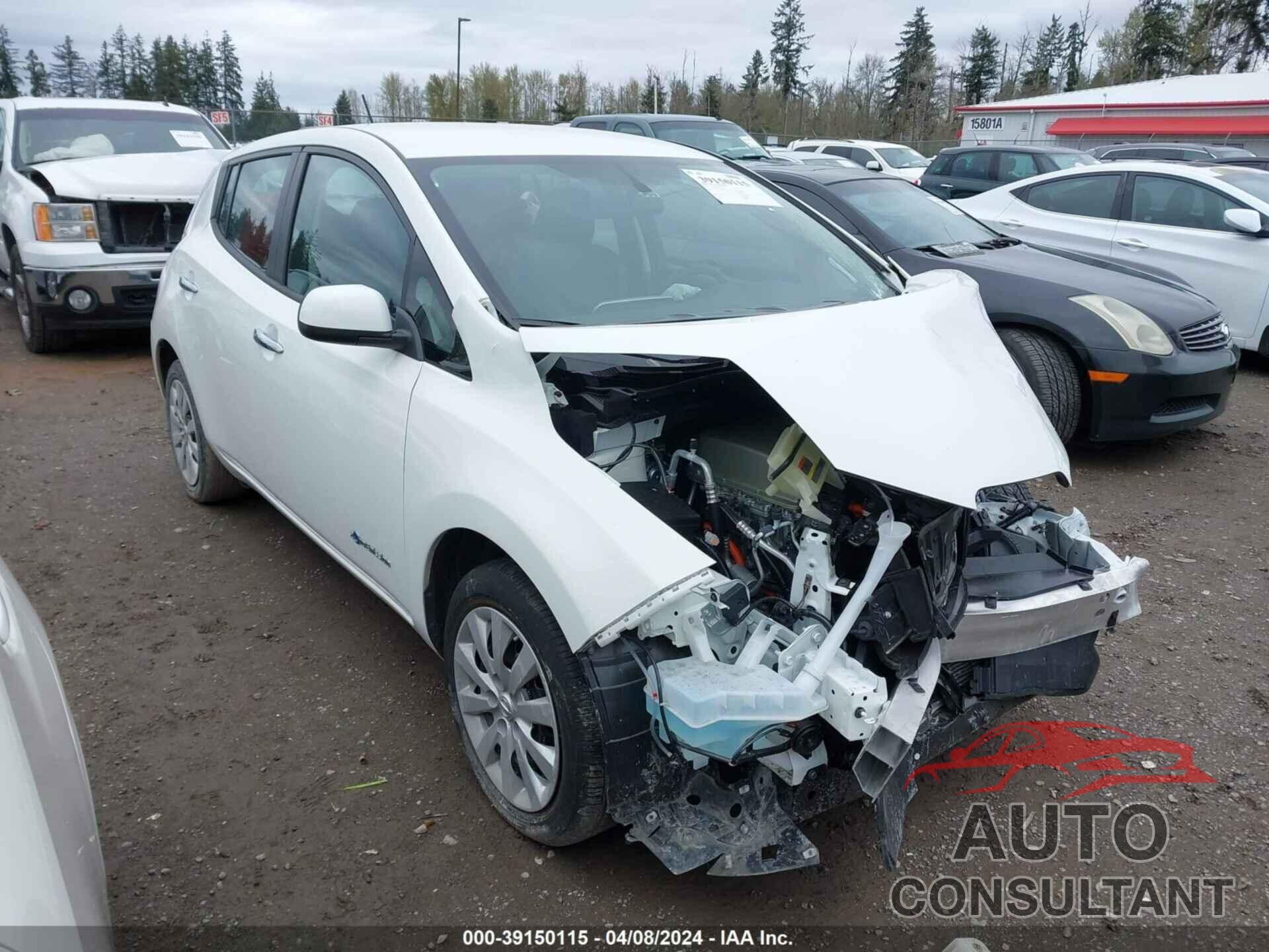 NISSAN LEAF 2017 - 1N4BZ0CP3HC310862